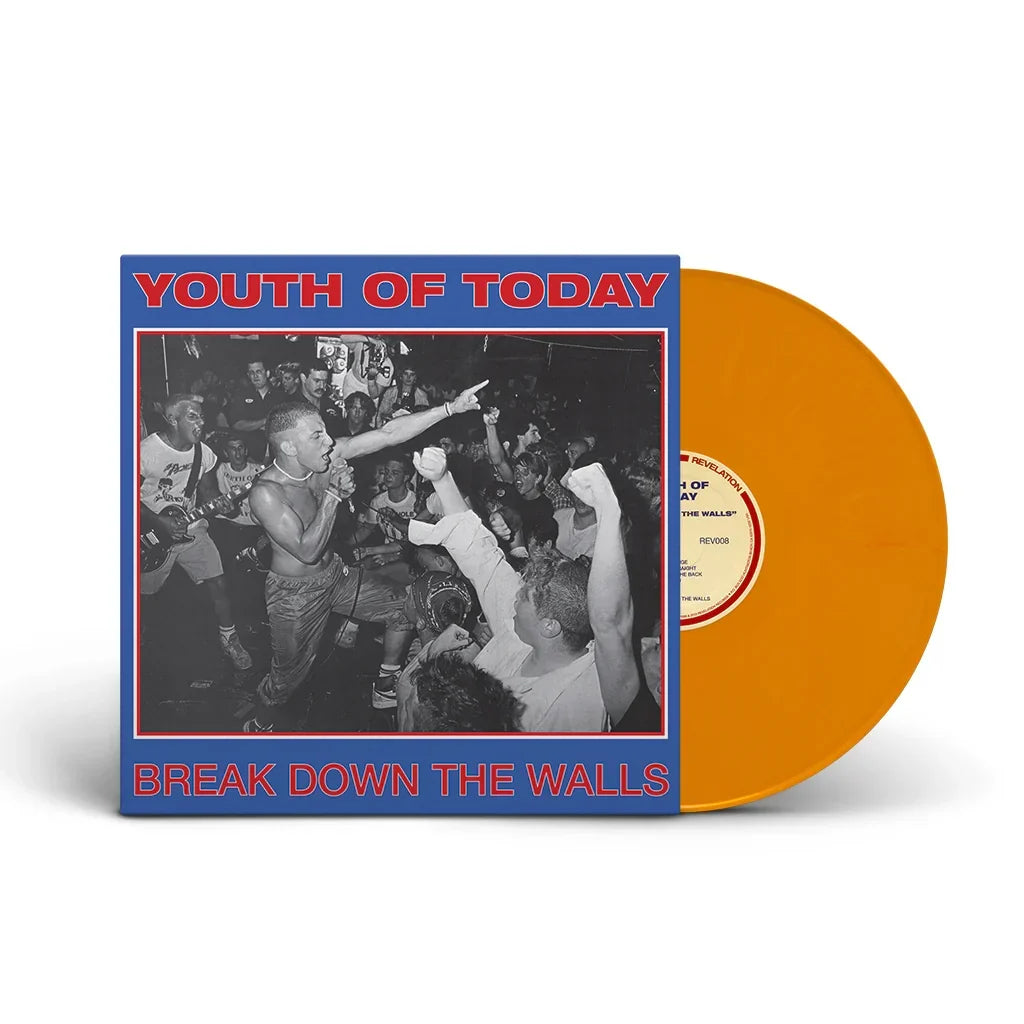 YOUTH OF TODAY 'BREAK DOWN THE WALLS' LP Vinyl (Colored Vinyl)