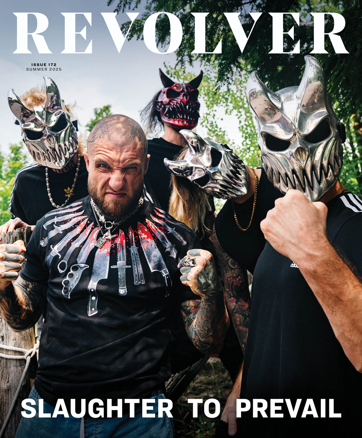 REVOLVER SUMMER 2025 ISSUE FEATURING SLAUGHTER TO PREVAIL