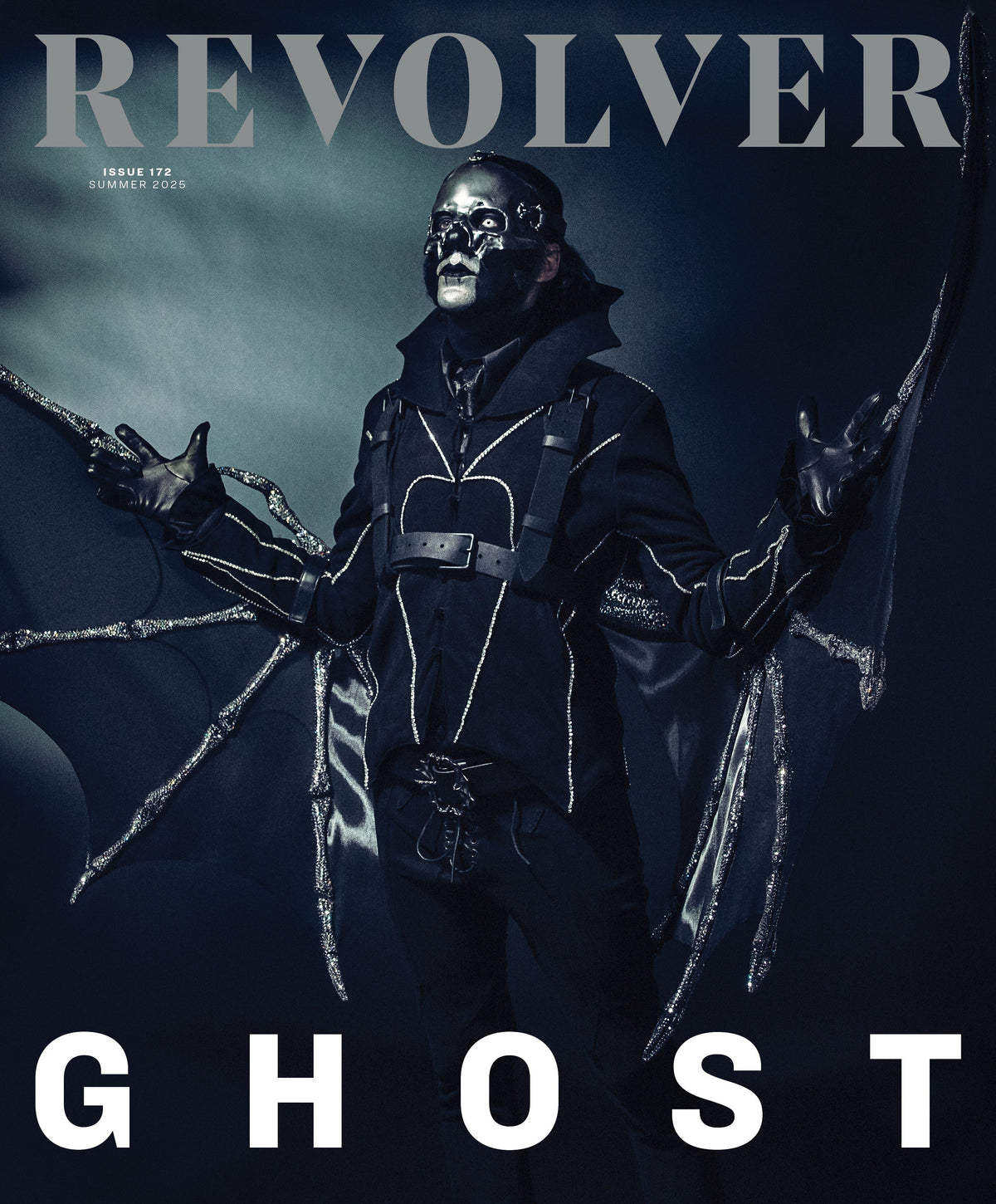 GHOST x REVOLVER ' "PAPA V ILLUSTRATED BY MARALD VAN HAASTEREN" ALTERNATE COVER SUMMER 2025 ISSUE IN NUMBERED SLIPCASE
