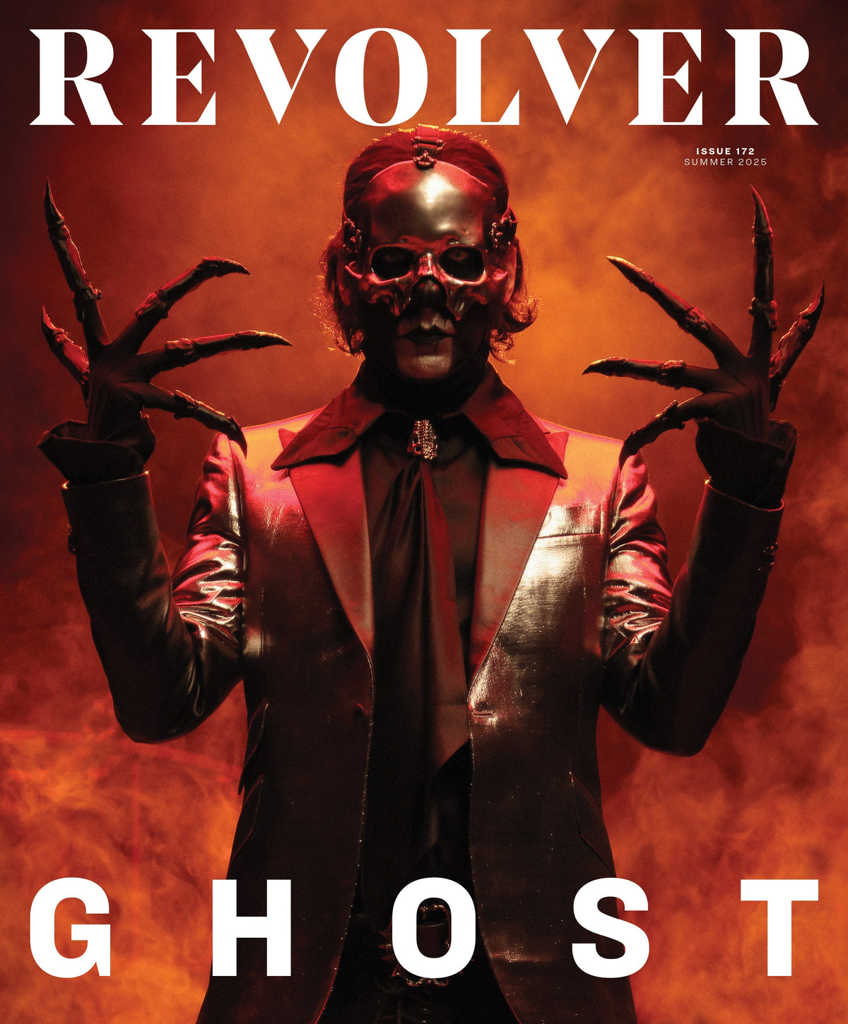GHOST x REVOLVER ' "PAPA V PERPETUA LIVE" SUMMER 2025 ISSUE IN NUMBERED SLIPCASE