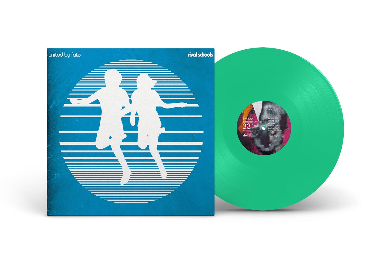 RIVAL SCHOOLS 'UNITED BY FATE' LP (Limited Edition ' Only 500 made, Teal Vinyl)