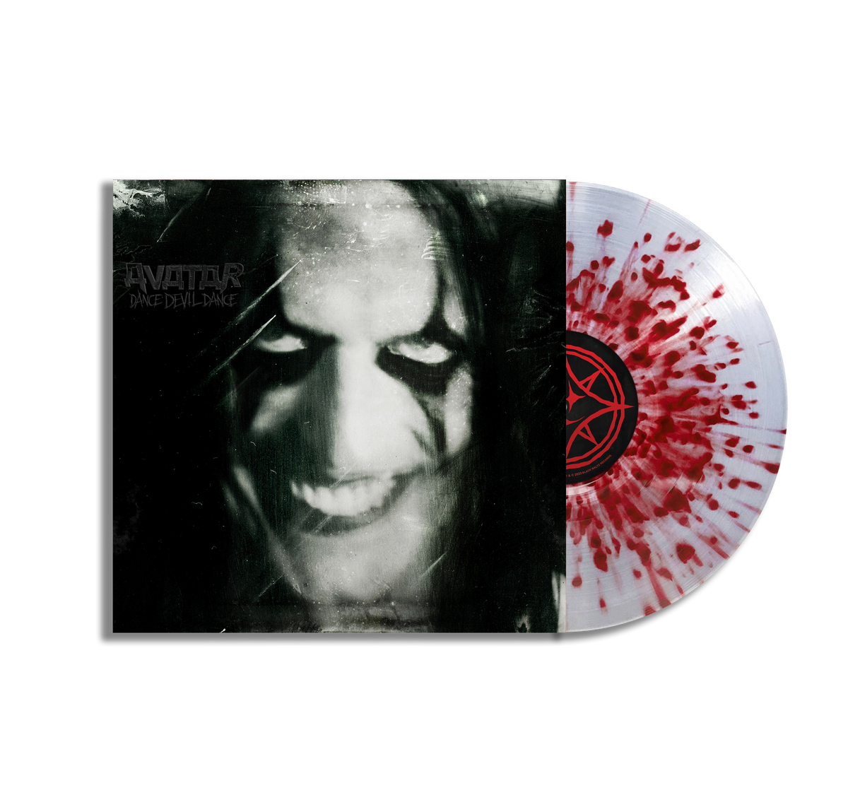 AVATAR'DANCE DEVIL DANCE' LP (Limited Edition ' Only 350 made, Clear w/ Opaque Red Splatter Vinyl)