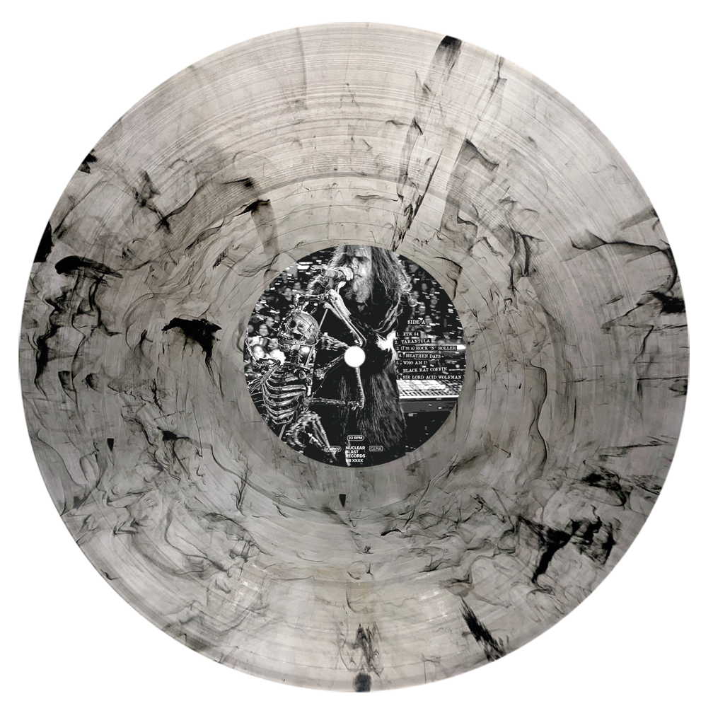 ROB ZOMBIE'THE GREAT SATAN' LP (Exclusive ' Limited to 1000, Clear w/ Black Smoke Vinyl) + REVOLVER WINTER ISSUE