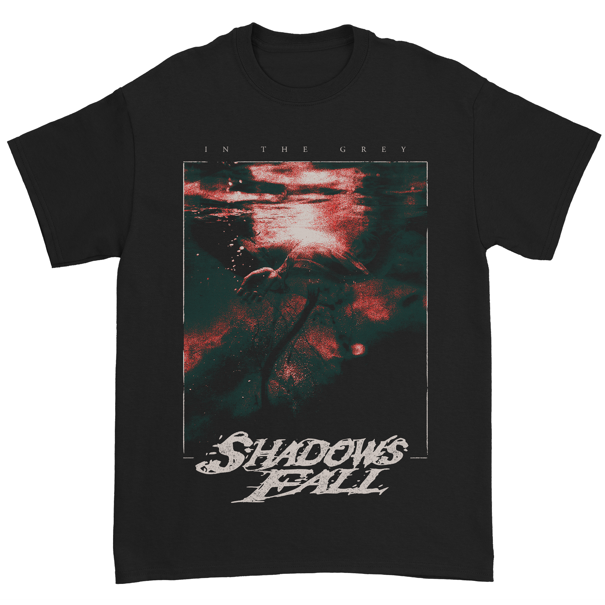 SHADOWS FALL IN THE GREY T-SHIRT