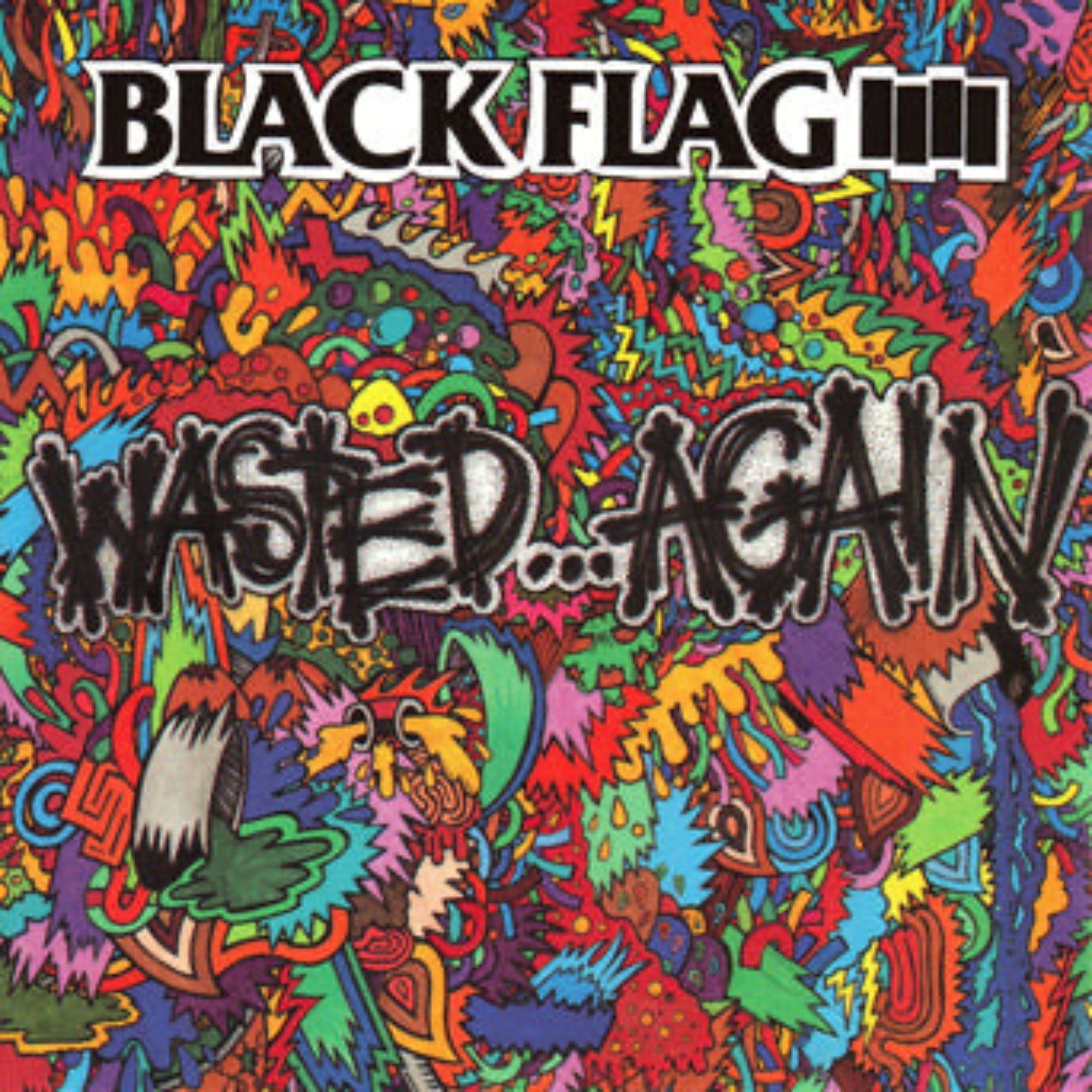 BLACK FLAG 'WASTED AGAIN' LP