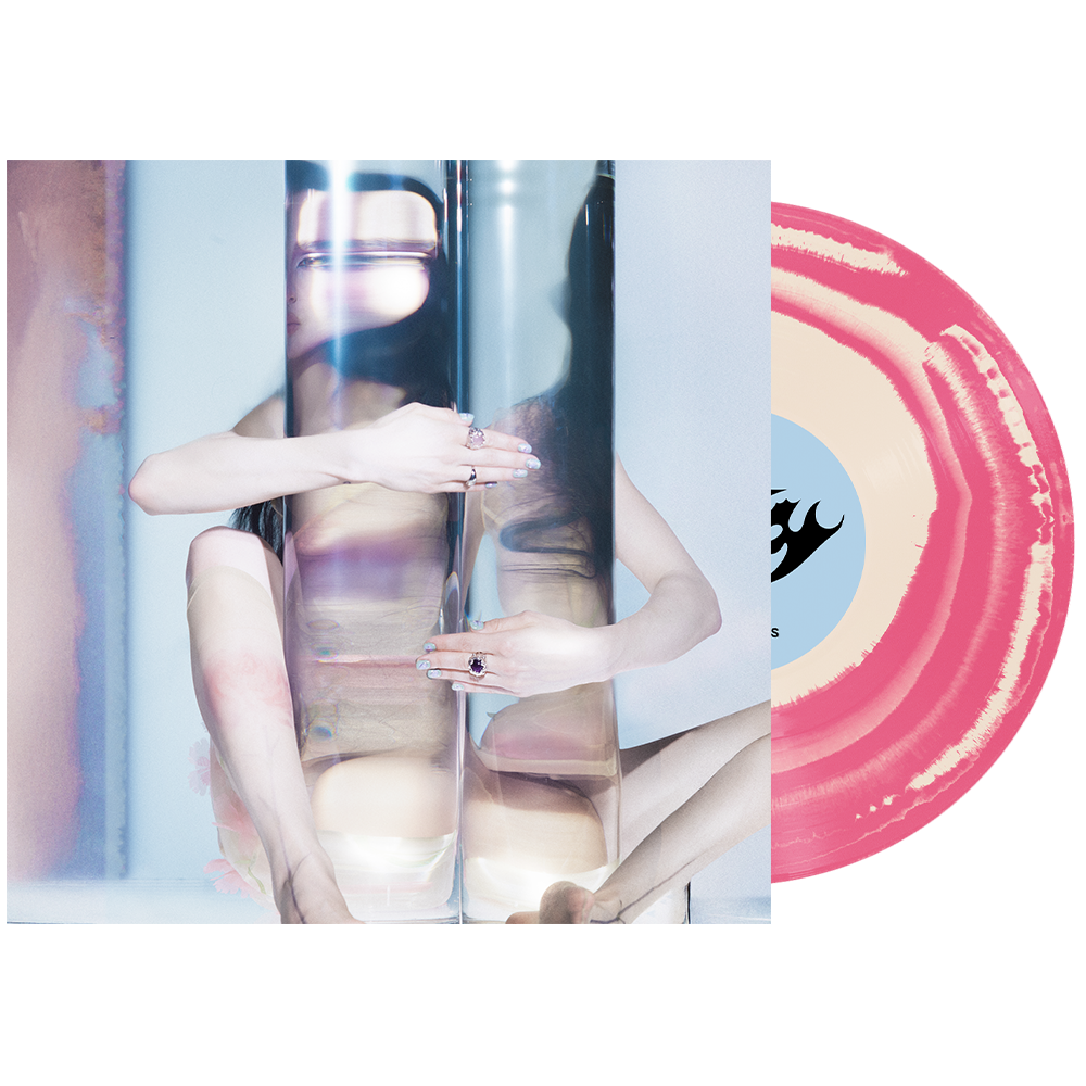POPPY 'EMPTY HANDS' LP (Exclusive ' Only 500 Made, Hot Pink & Bone A-Side/B-Side Vinyl)