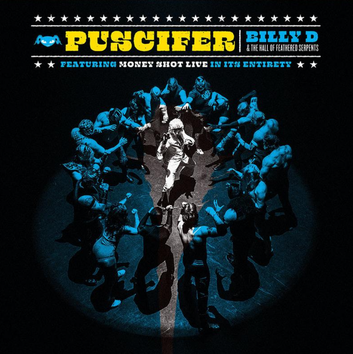 PUSCIFER 'BILLY D: MONEY SHOT LIVE IN ITS ENTIRETY' 2LP (Random Color Vinyl)