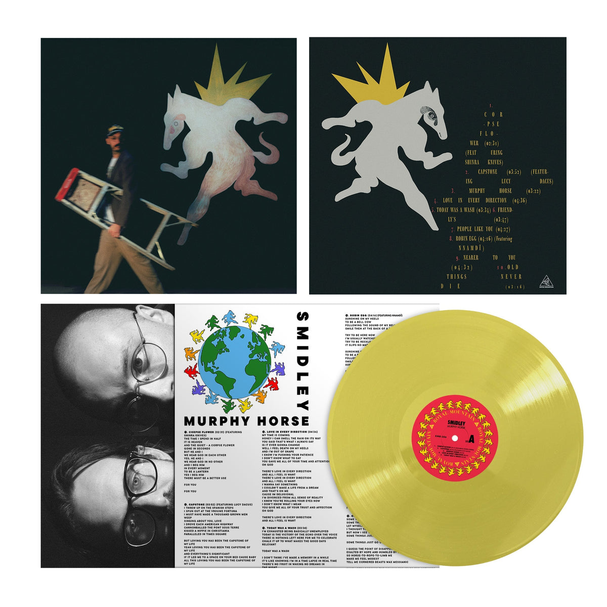 SMIDLEY 'MURPHY HORSE' LP (Opaque Lemon Vinyl)