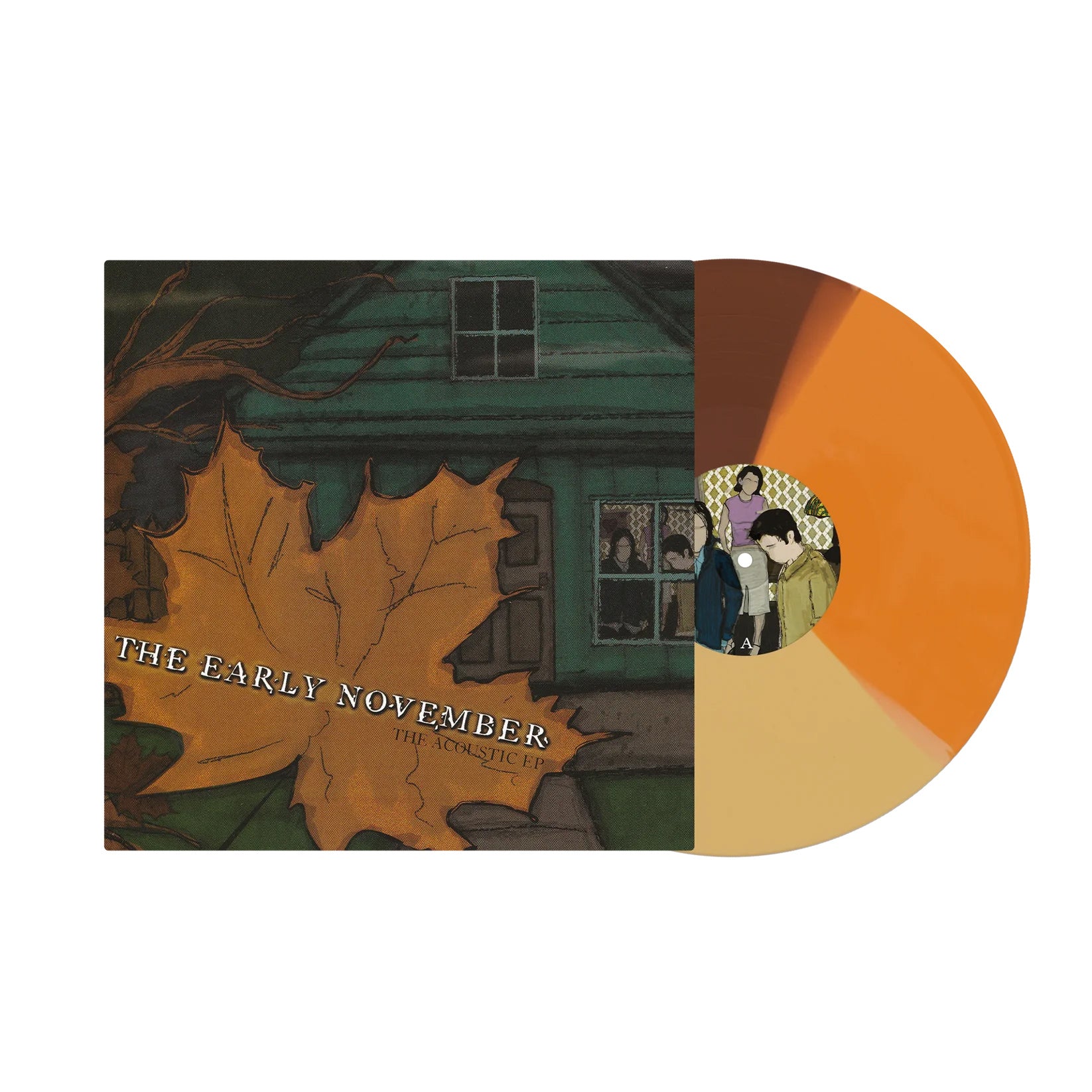 THE EARLY NOVEMBER 'ACOUSTIC EP' LP (Brown/Tangerine/Bone TriColor Vinyl)