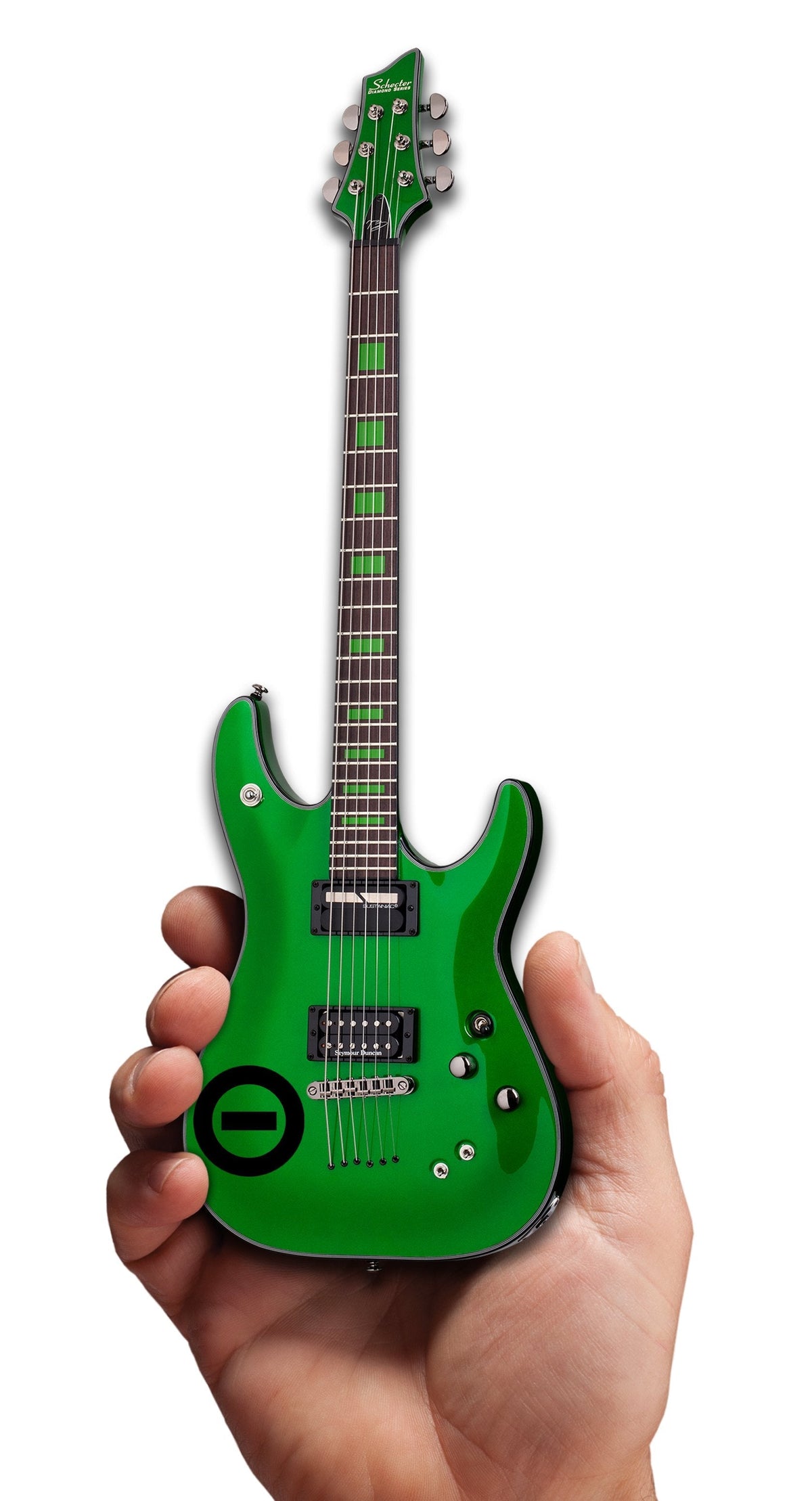 TYPE O NEGATIVE - KENNY HICKEY - SCHECTER DIAMOND SERIES MINI GUITAR ' ONLY 300 MADE