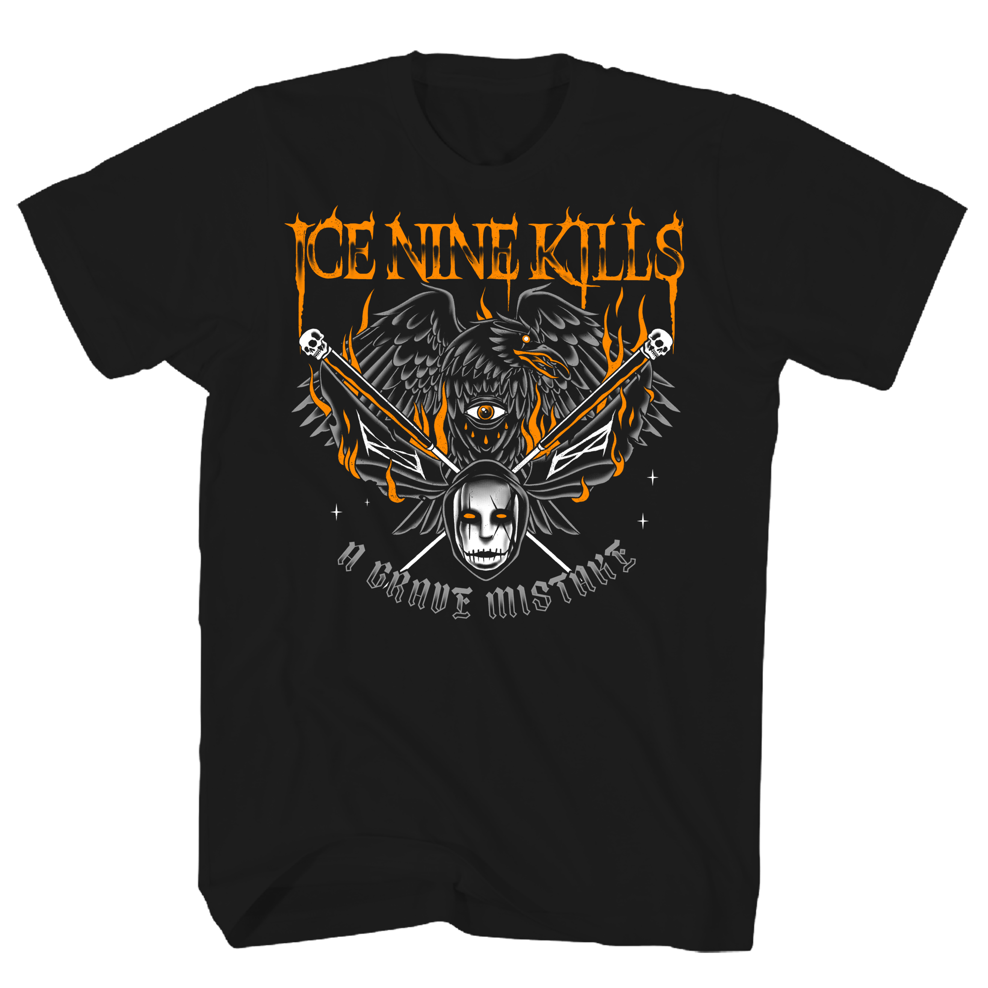 ICE NINE KILLS GRAVE MISTAKE BLACK T-SHIRT ICE NINE KILLS GRAVE MISTAKE BLACK T-SHIRT