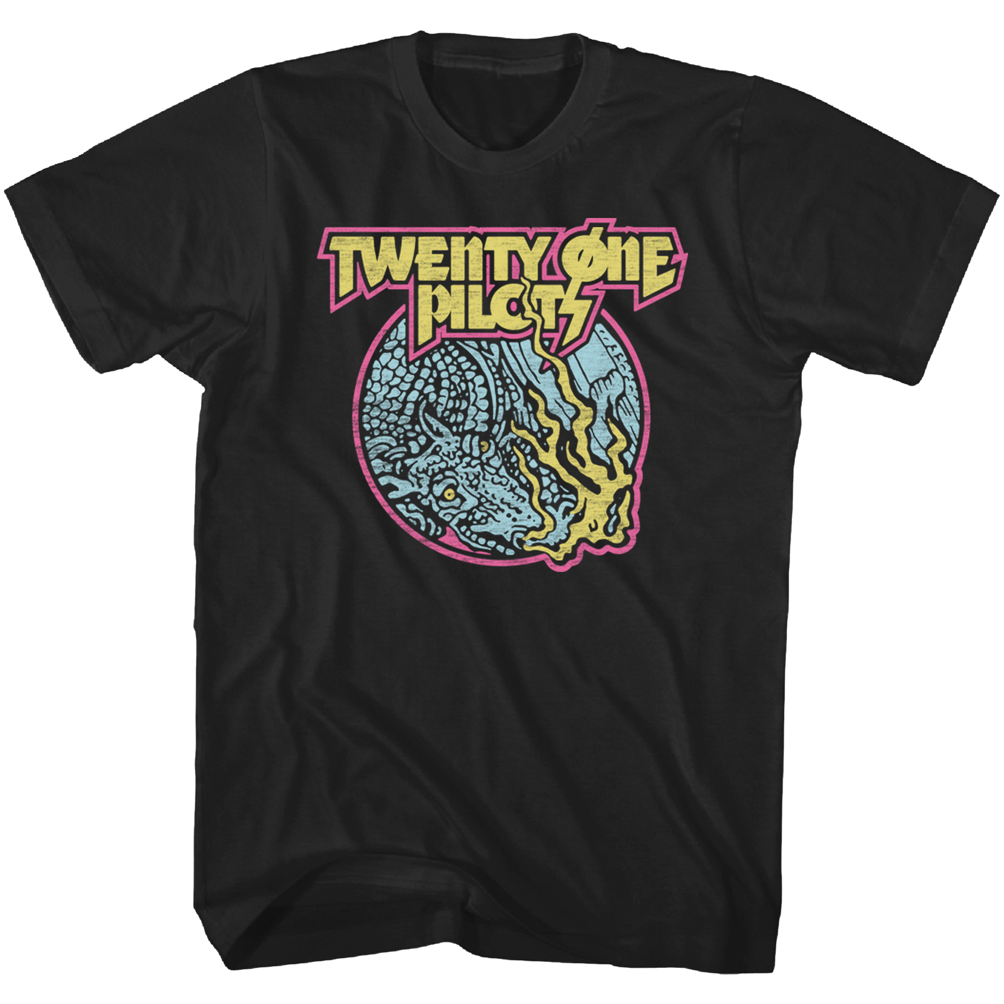 TWENTY ONE PILOTS 1 FLAME DRAGON T-SHIRT