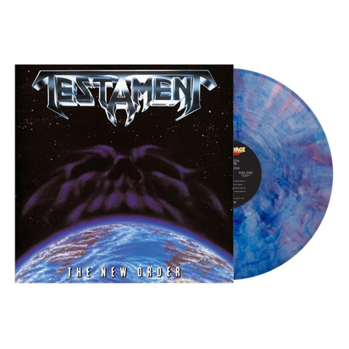 Testament The New Order Blue Pink Swirl Vinyl