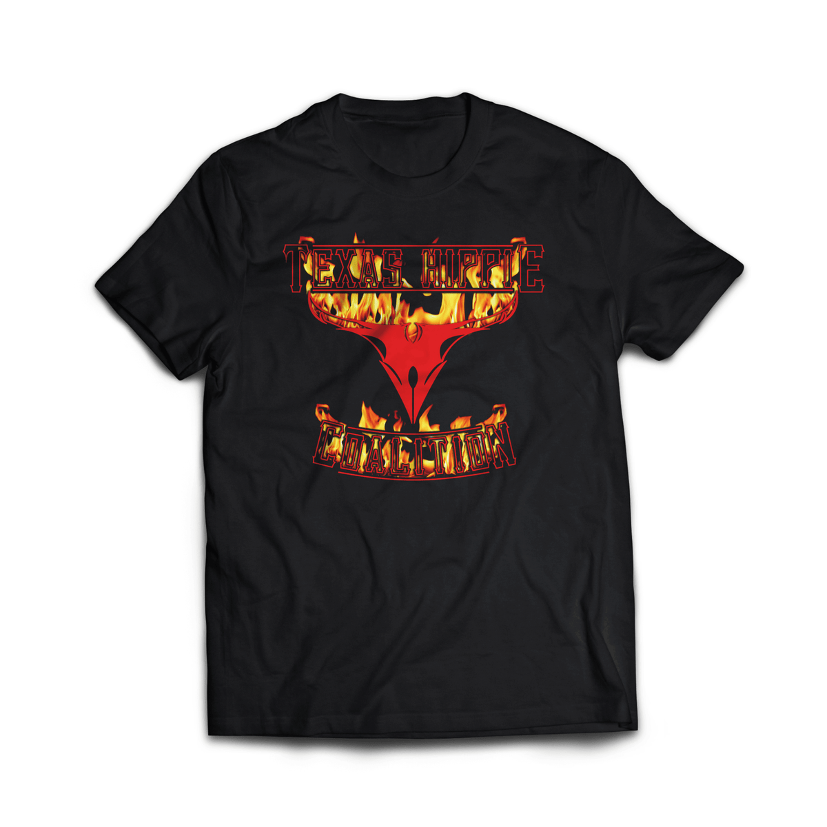 TEXAS HIPPIE COALITION "THC LOGO" T-SHIRT