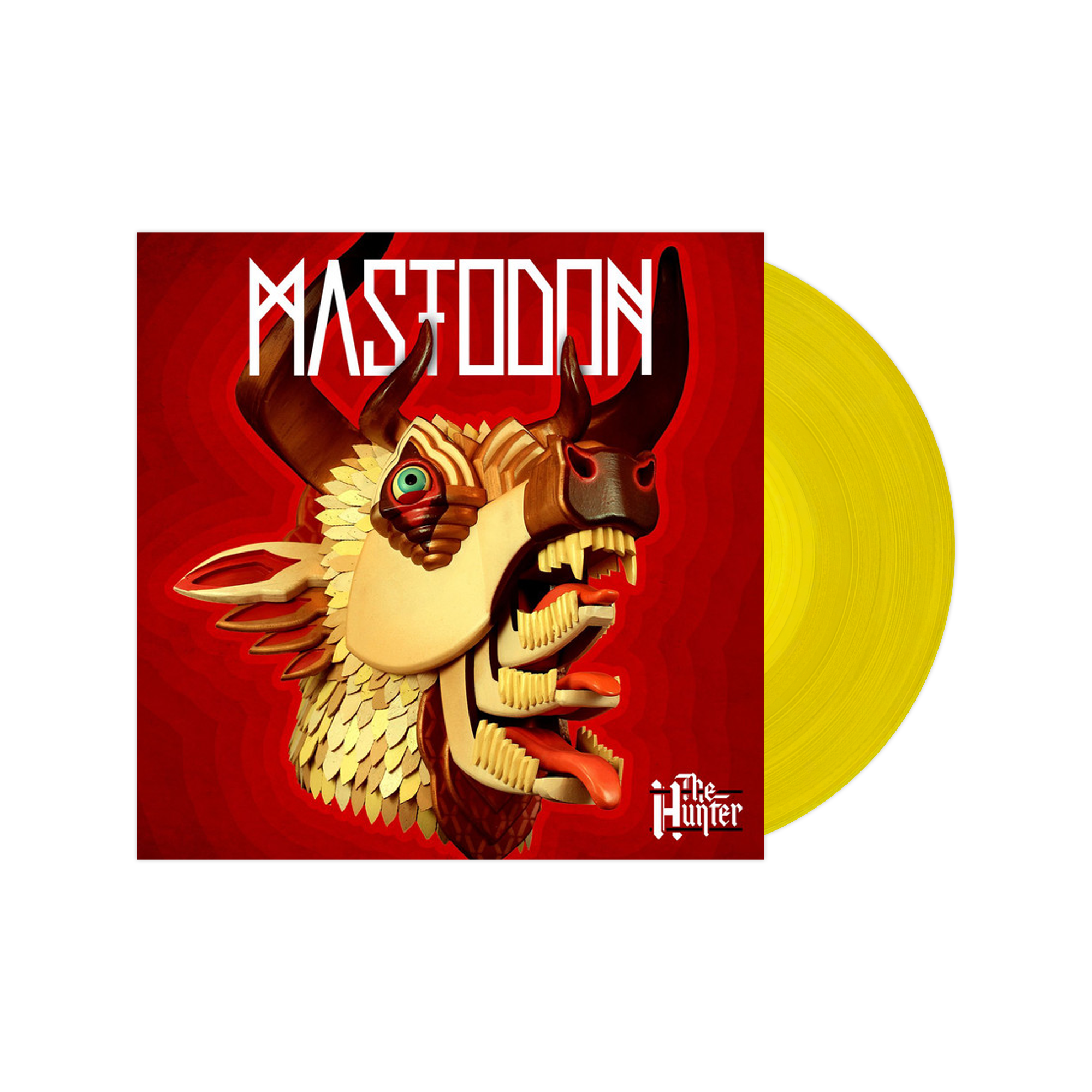 MASTODON 'THE HUNTER' LP (Exclusive ' Yellow Vinyl)