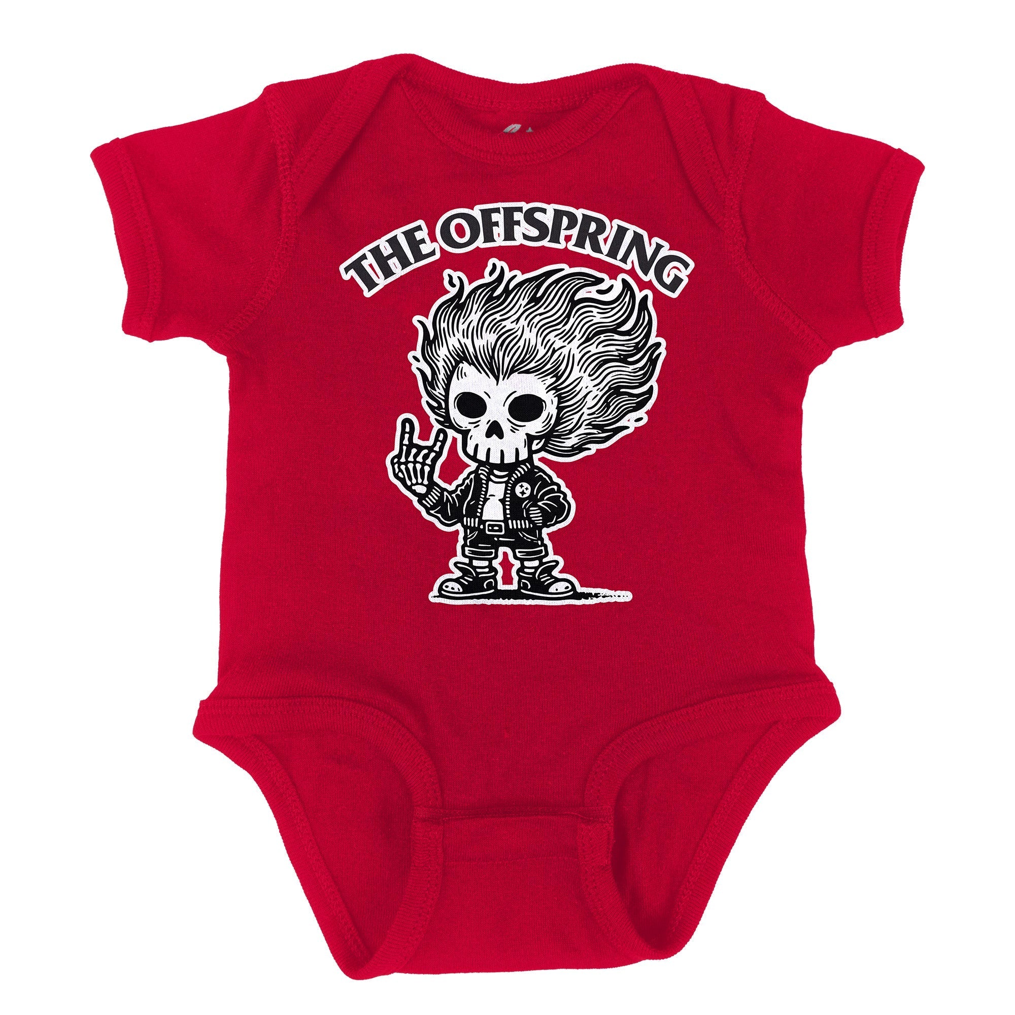 THE OFFSPRING RED ONESIE