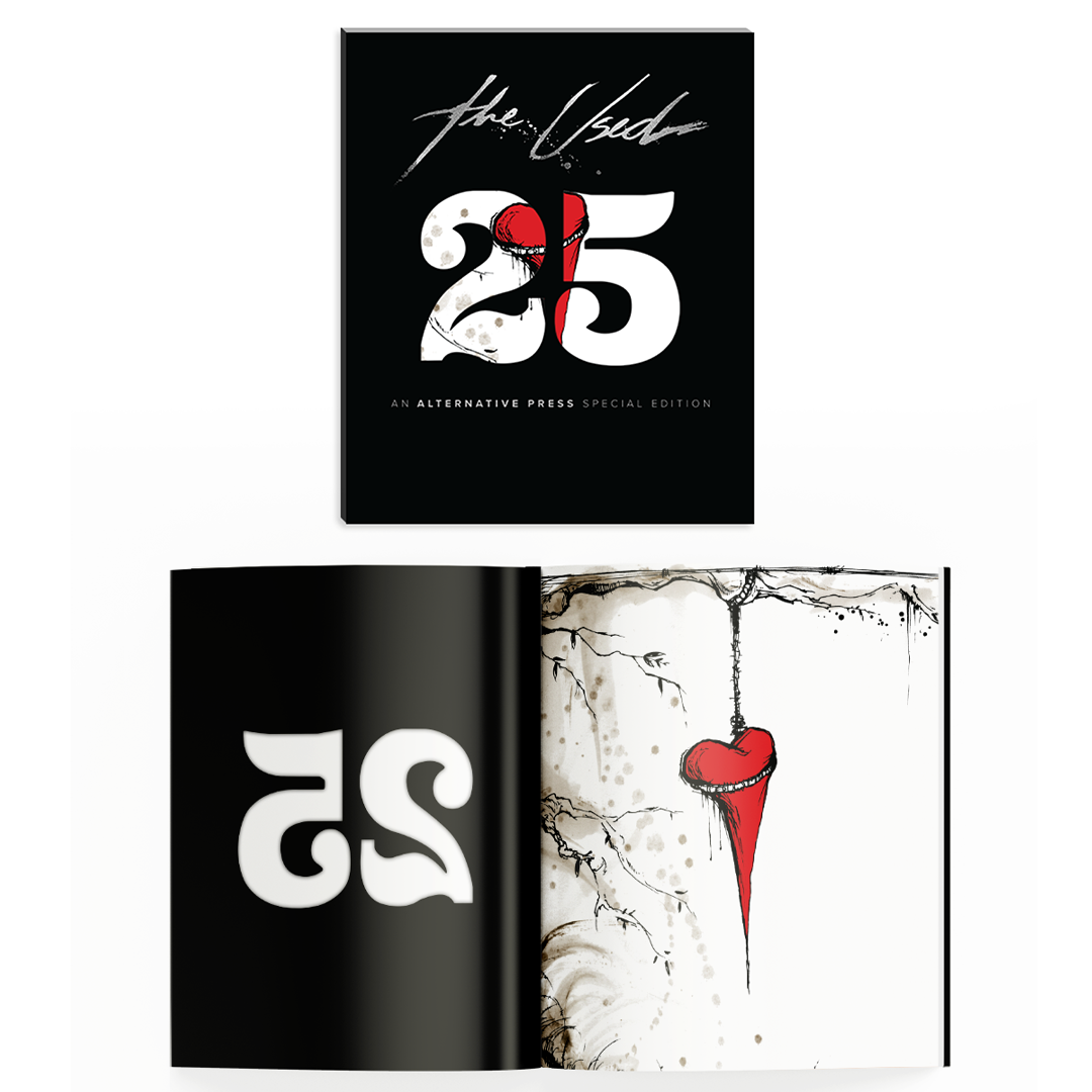 THE USED ‘IN LOVE AND DEATH’ LP (Limited Edition – Only 500 Made, Ghost Vinyl) + AP SPECIAL COLLECTOR'S EDITION MAGAZINE