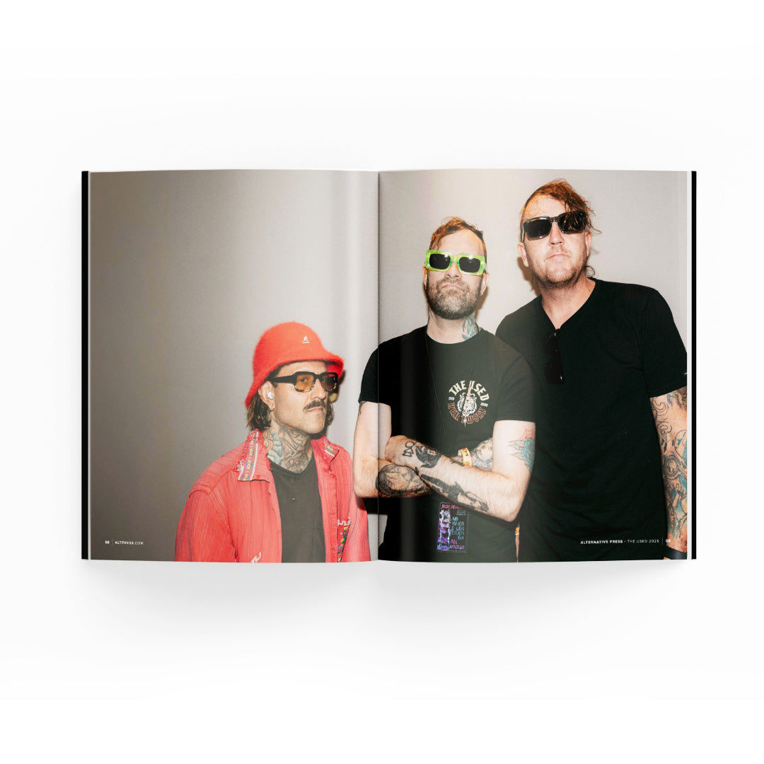 THE USED ‘THE USED’ 2LP (Limited Edition – Only 500 Made, Bloodshot Vinyl) + AP SPECIAL COLLECTOR'S EDITION MAGAZINE