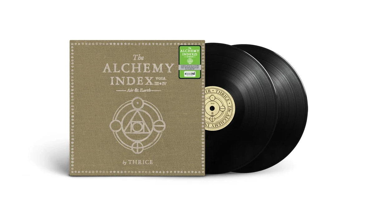 THRICE 'THE ALCHEMY INDEX, VOLS. III & IV: AIR & EARTH' 2LP (Eco-Mix Black Vinyl)