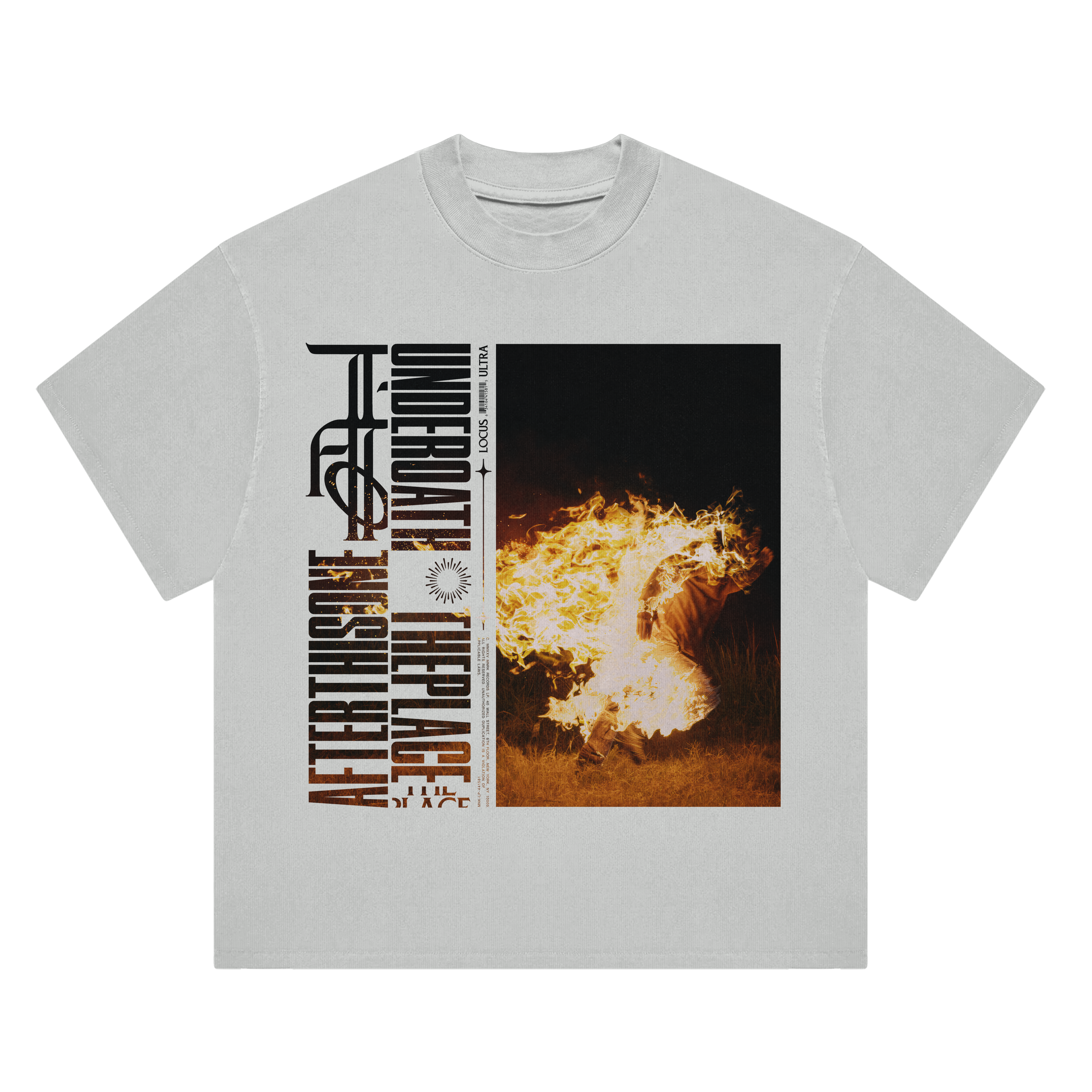 UNDEROATH "FIRE RUN" LIMITED EDITION T-SHIRT