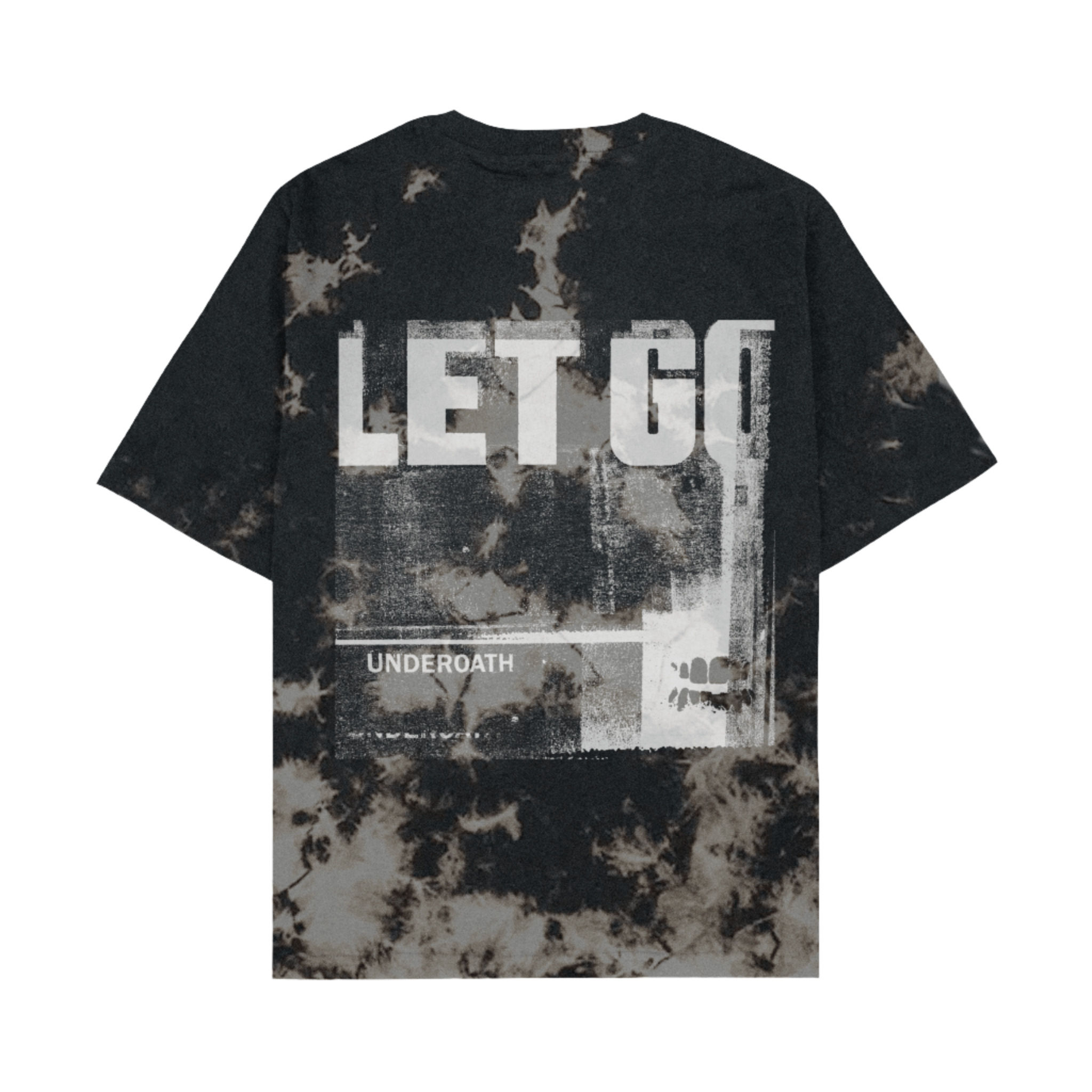 UNDEROATH LET GO TIE DYE T-SHIRT