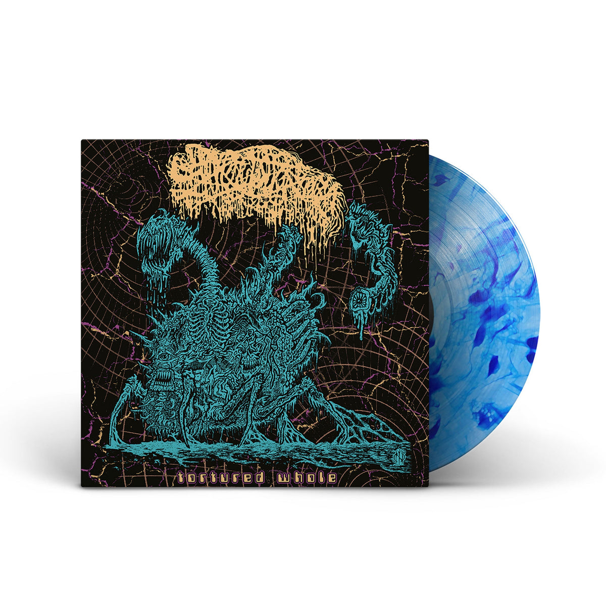 SANGUISUGABOGG'TORTURED WHOLE' LIMITED-EDITION BLUE BURST LP ' ONLY 200 MADE