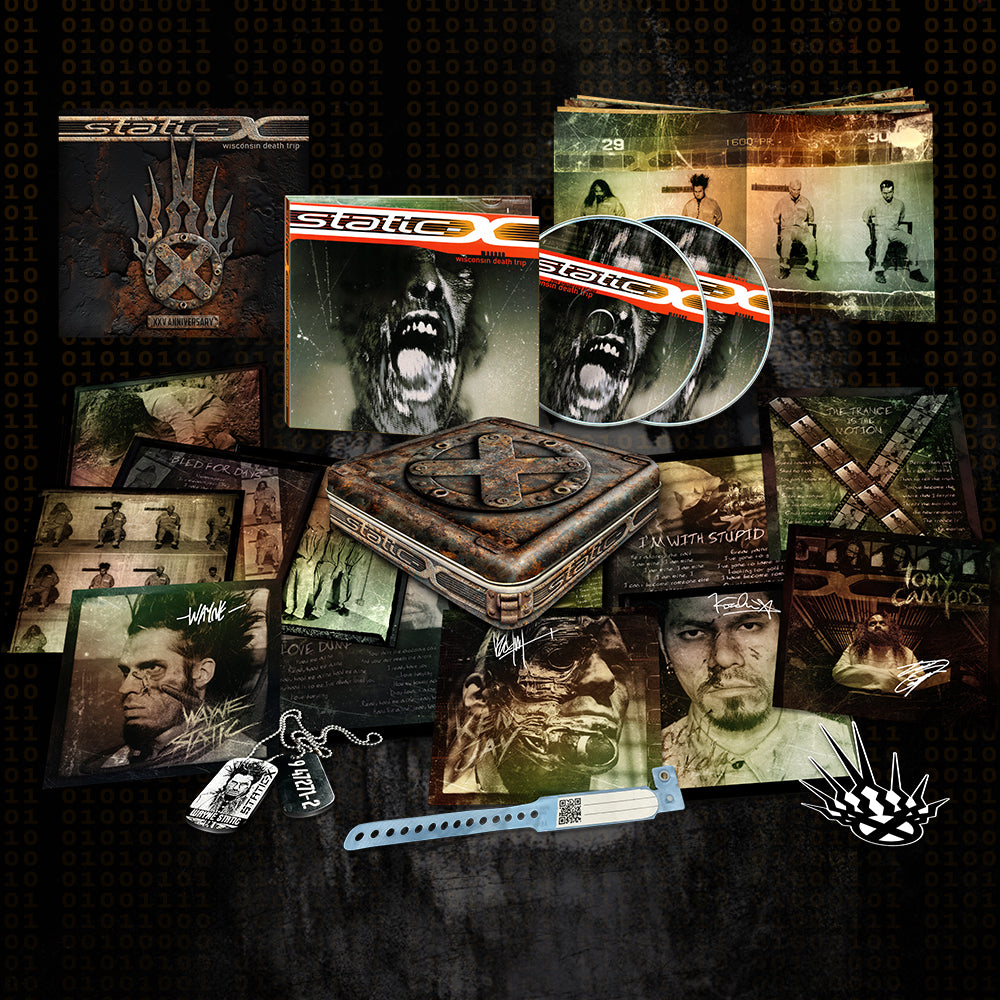 STATIC X 'WISCONSIN DEATH TRIP' (25TH ANNIVERSARY CORROSIVE EDITION) 2