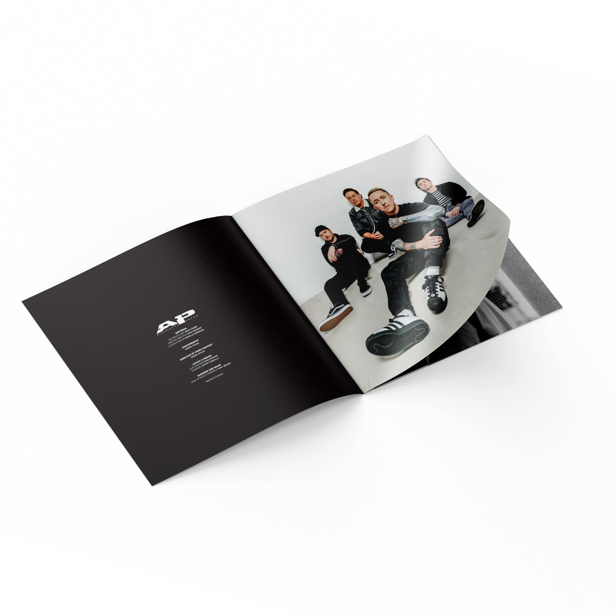 YELLOWCARD ‘BETTER DAYS’ ALT PRESS SPECIAL LIMITED EDITION VERSION (Blue & Orange Splatter Vinyl + Collector’s Zine)