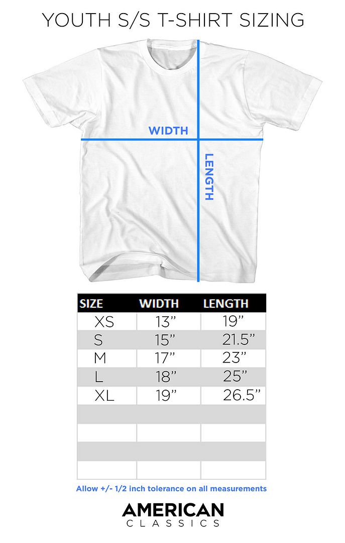 MOTLEY CRUE - RED AND WHITE LOGO YOUTH SHIRT