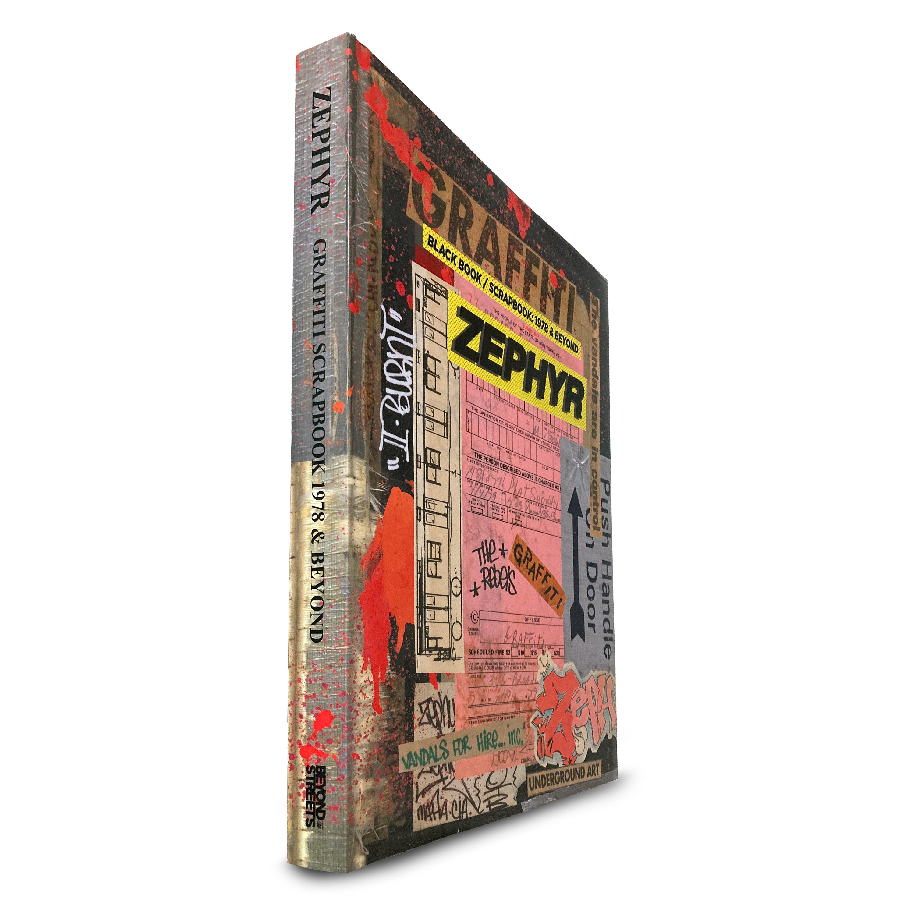 ZEPHYR "GRAFFITI BLACL BOOK/SCRAPBOOK: 1978 & BEYOND” BOOK