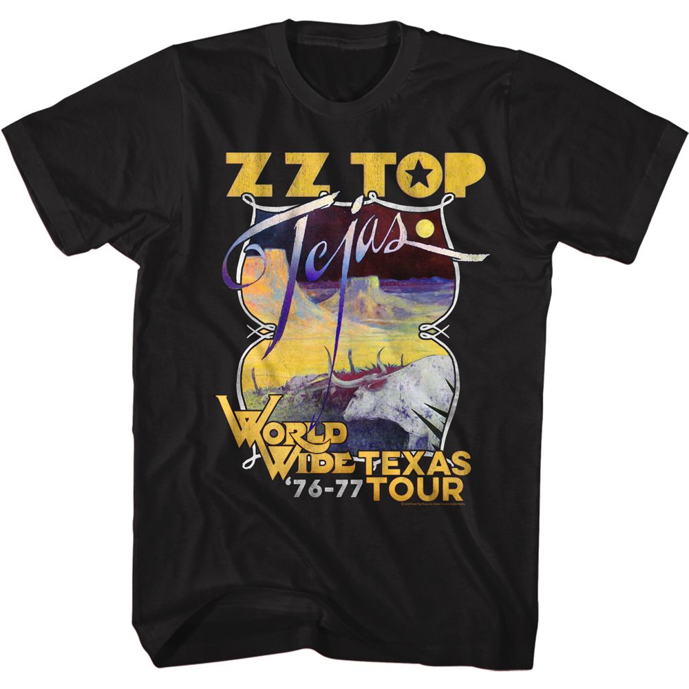 ZZ TOP - TEJAS TOUR SHIRT