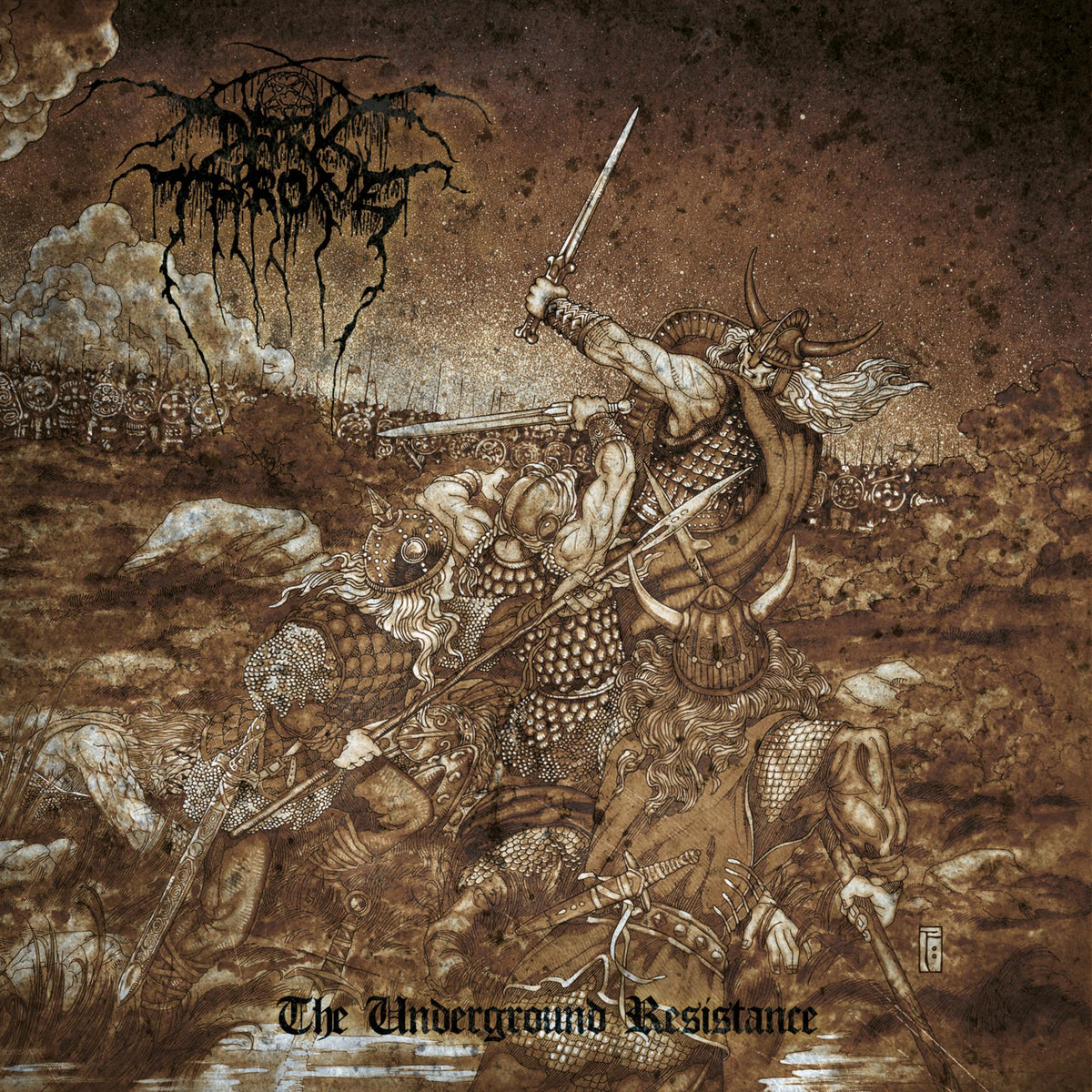 DARKTHRONE 'THE UNDERGROUND RESISTANCE' (Reissue) LP