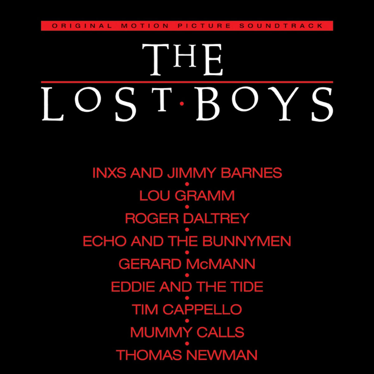 THE LOST BOYS SOUNDTRACK LP (Limited, Gold Vinyl)