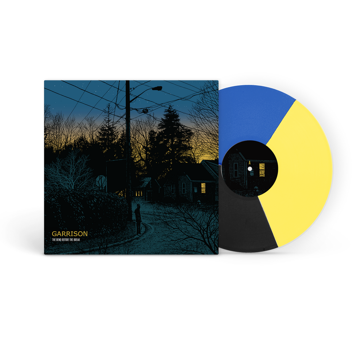 GARRISON 'THE BEND BEFORE THE BREAK' LP (Limited Edition Harlow Vinyl' Only 100 Made)