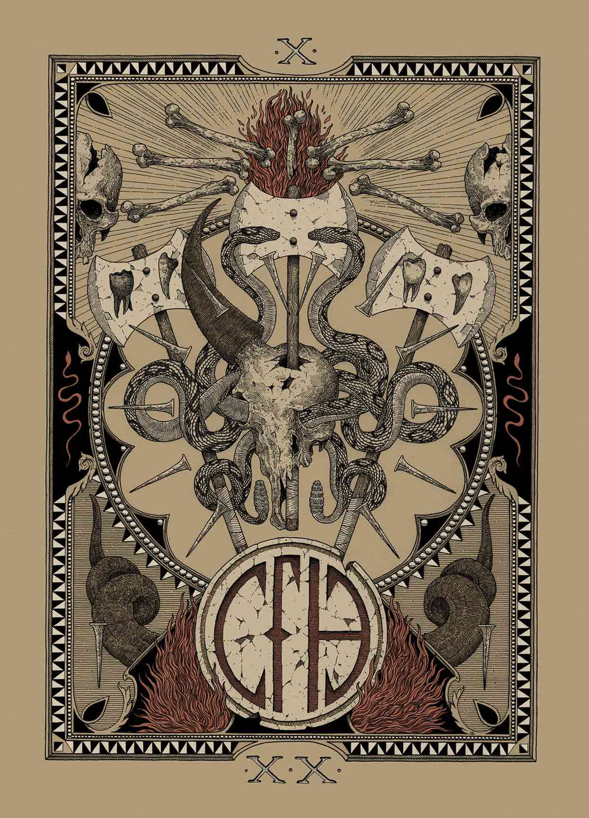 PANTERA "COWBOYS FROM HELL" PRINT - ONLY 250 AVAILABLE!