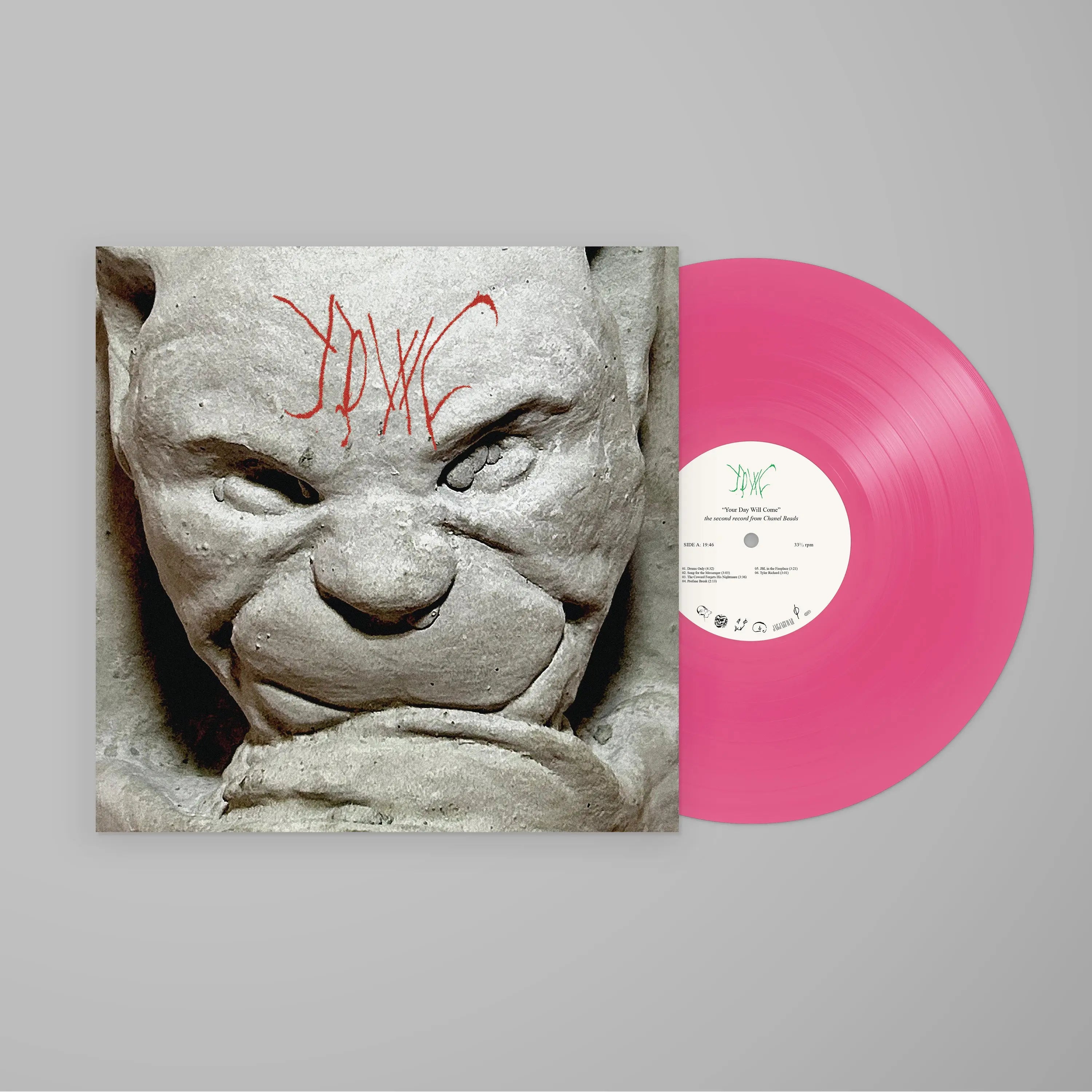 CHANEL BEADS 'YOUR DAY WILL COME' LP (Pink Vinyl)