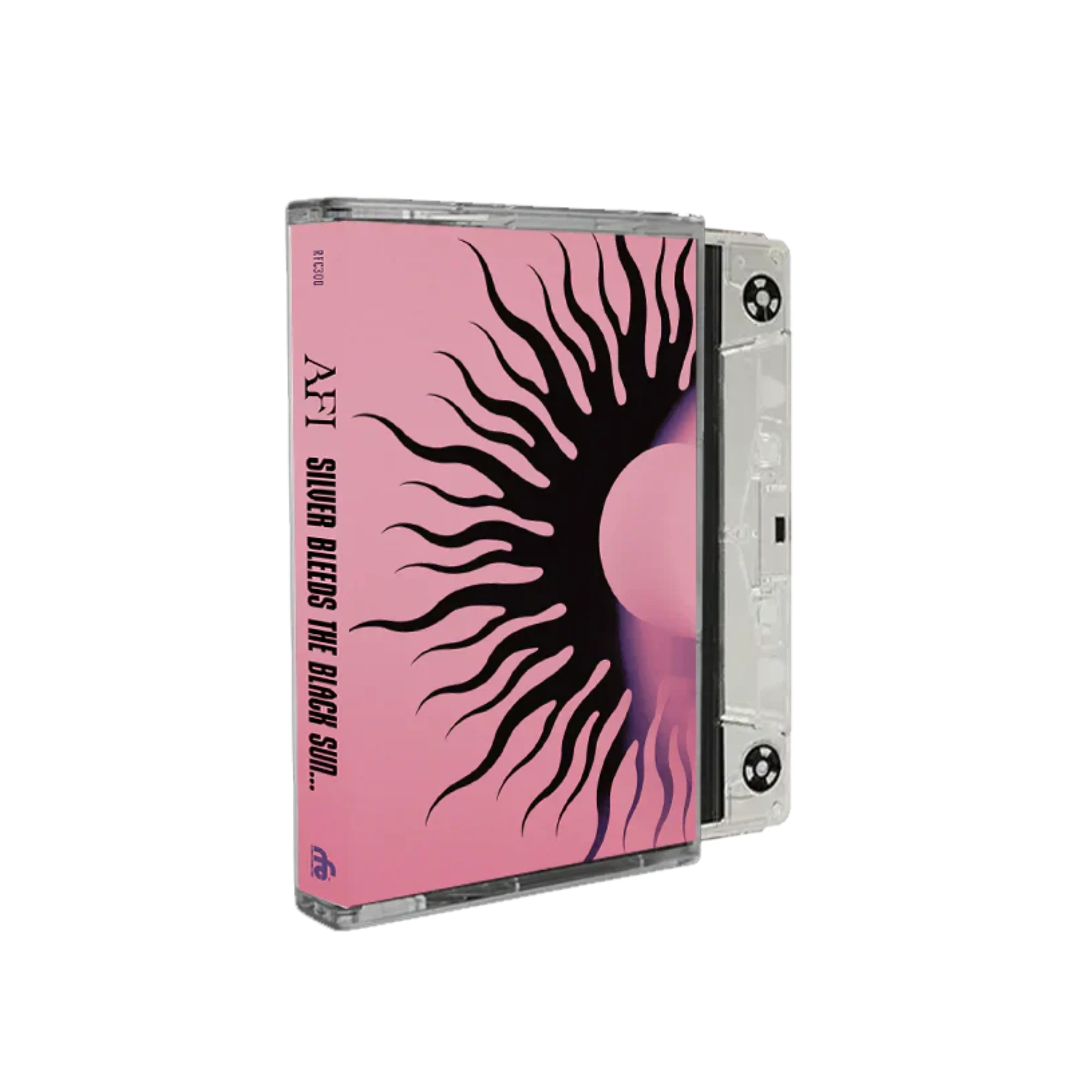 AFI ‘SILVER BLEEDS THE BLACK SUN…’ CASSETTE (Clear w/ Black Liner)