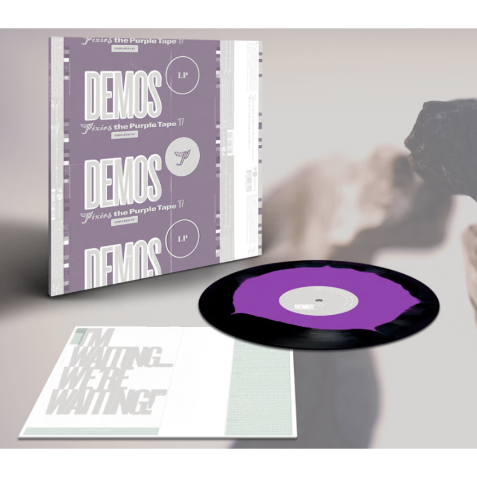 PIXIES 'DEMOS' LP (Purple & Black Color in Color Vinyl)