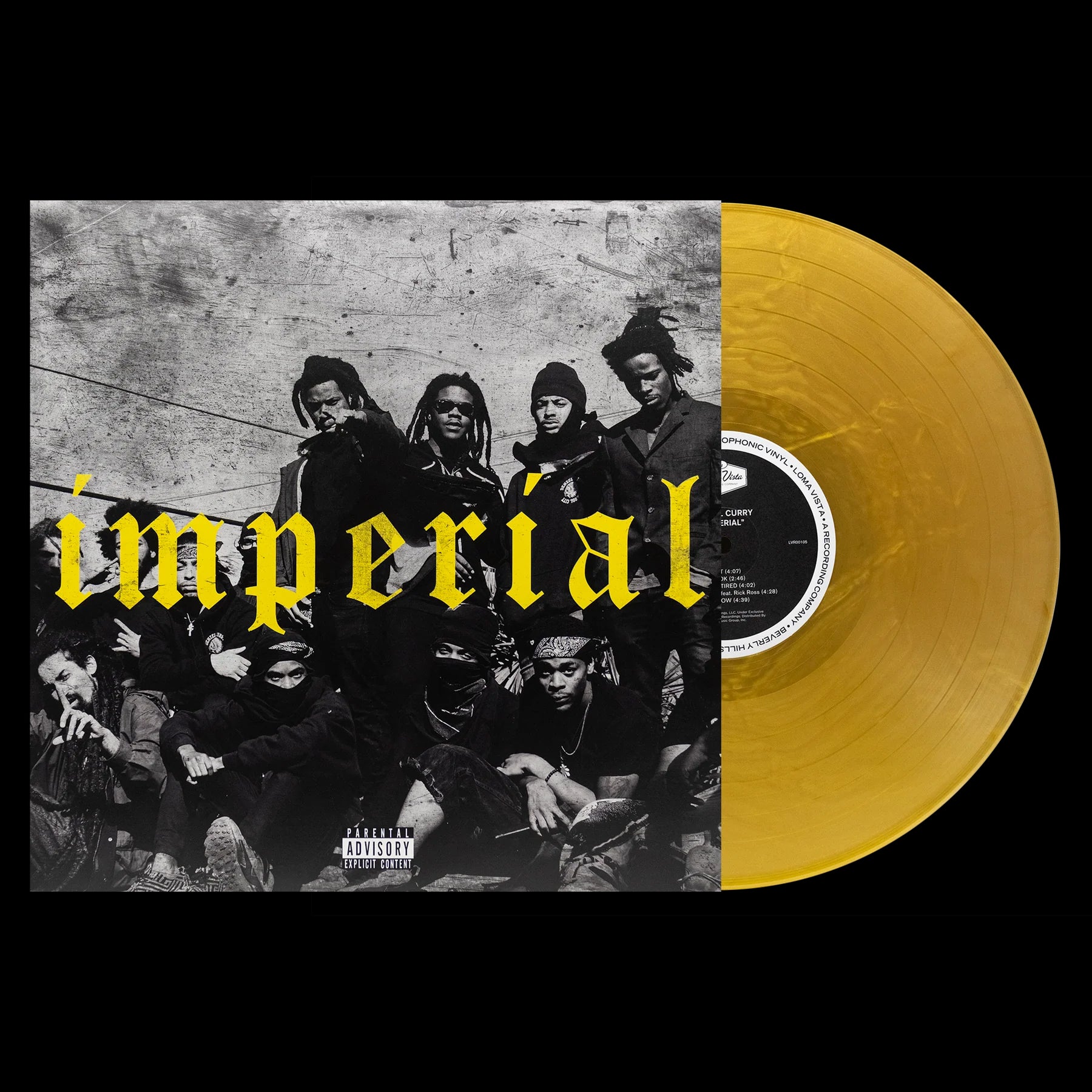 Denzel Curry Imperial Limited Edition LP Gold