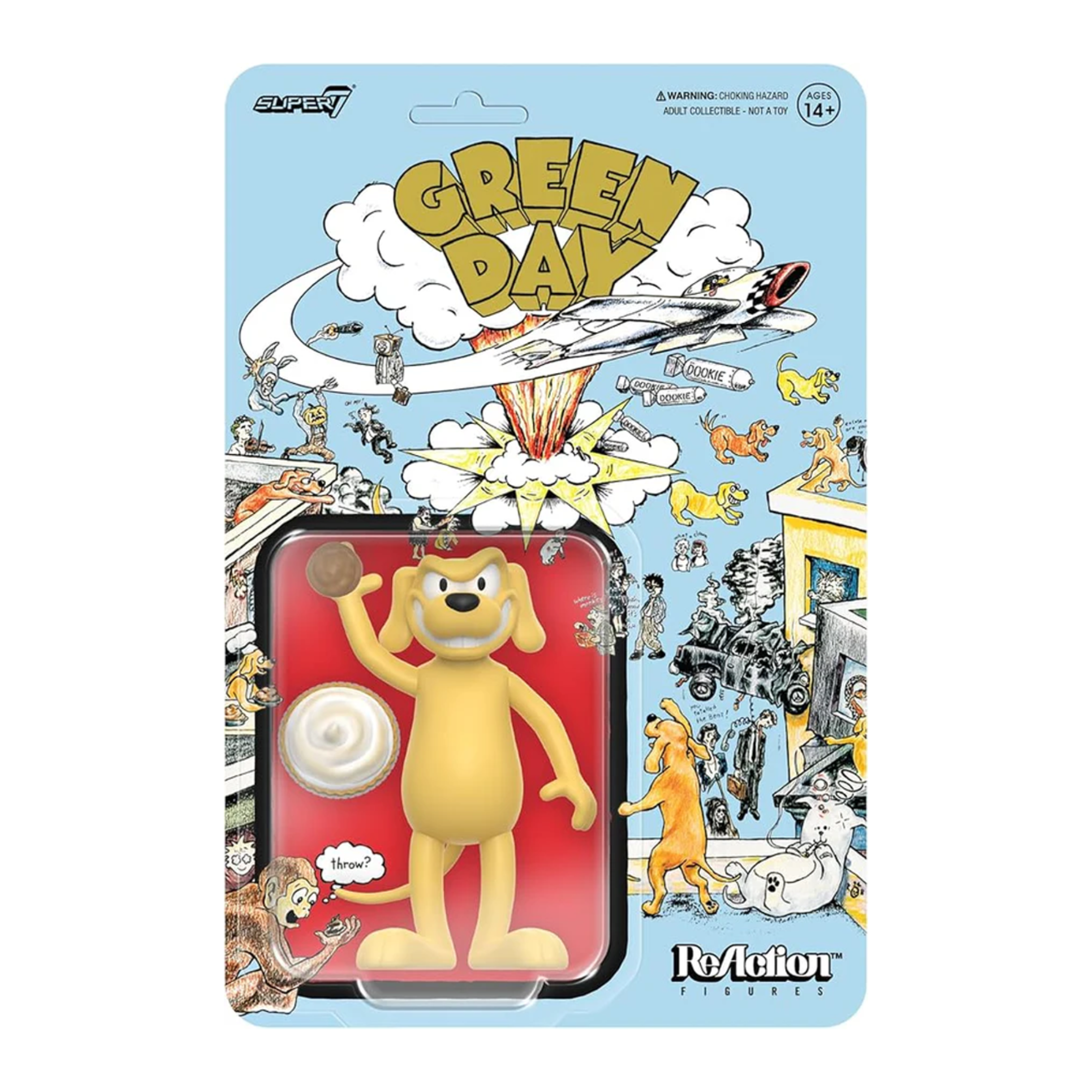 GREEN DAY 'DOOKIE DOG' REACTION FIGURE