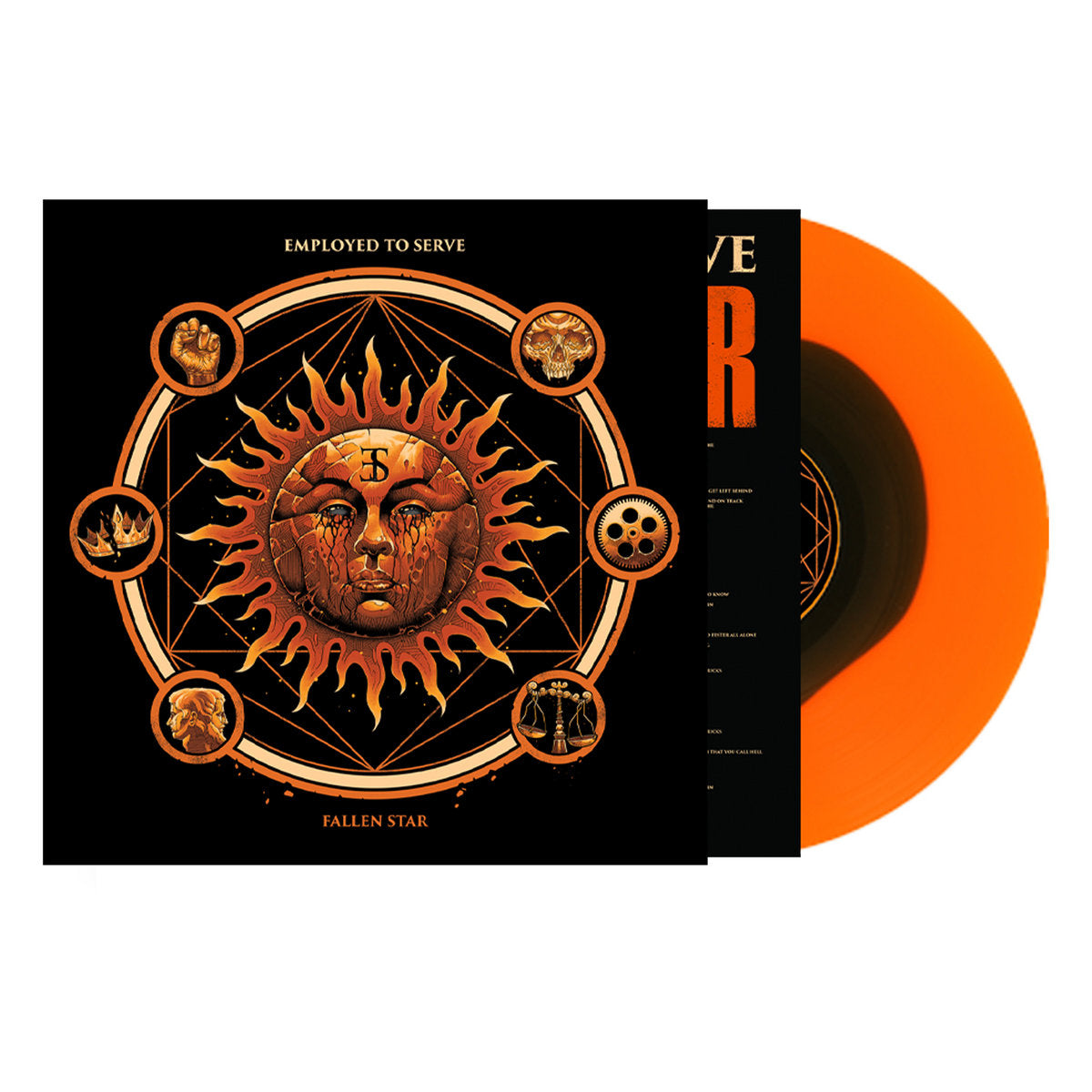 Employed to Serve Fallen Star LP Sunburst