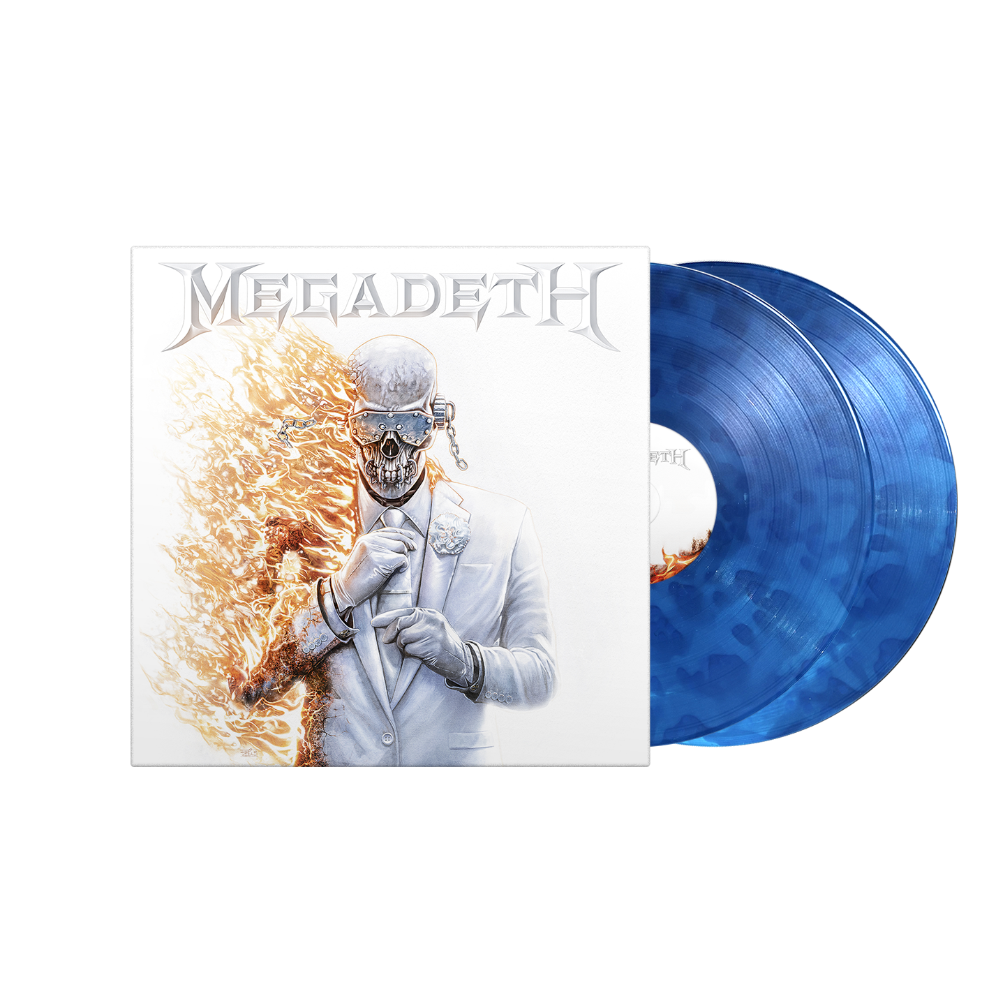 MEGADETH 'MEGADETH' 2LP - US EXCLUSIVE - BLUE FLAME