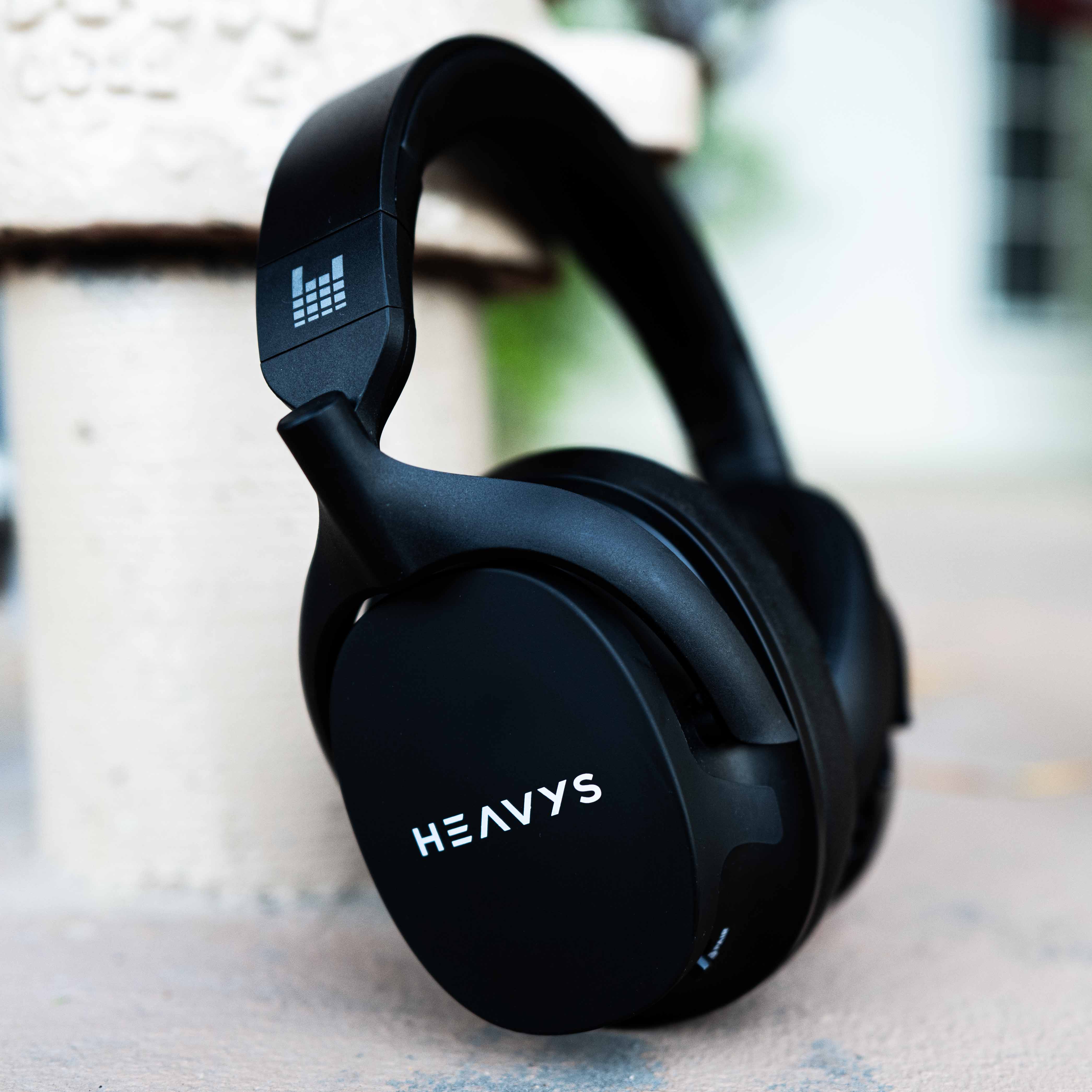 HEAVYS H1H HEADPHONES + PREMIUM SILVER-COATED CABLE + BONUS TRAVEL CASE