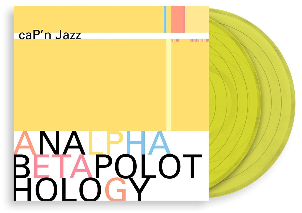 CAP'N JAZZ 'ANALPHABETAPOLOTHOLOGY' 2LP (Limited Edition ' Only 300 Made, Translucent Yellow Vinyl)