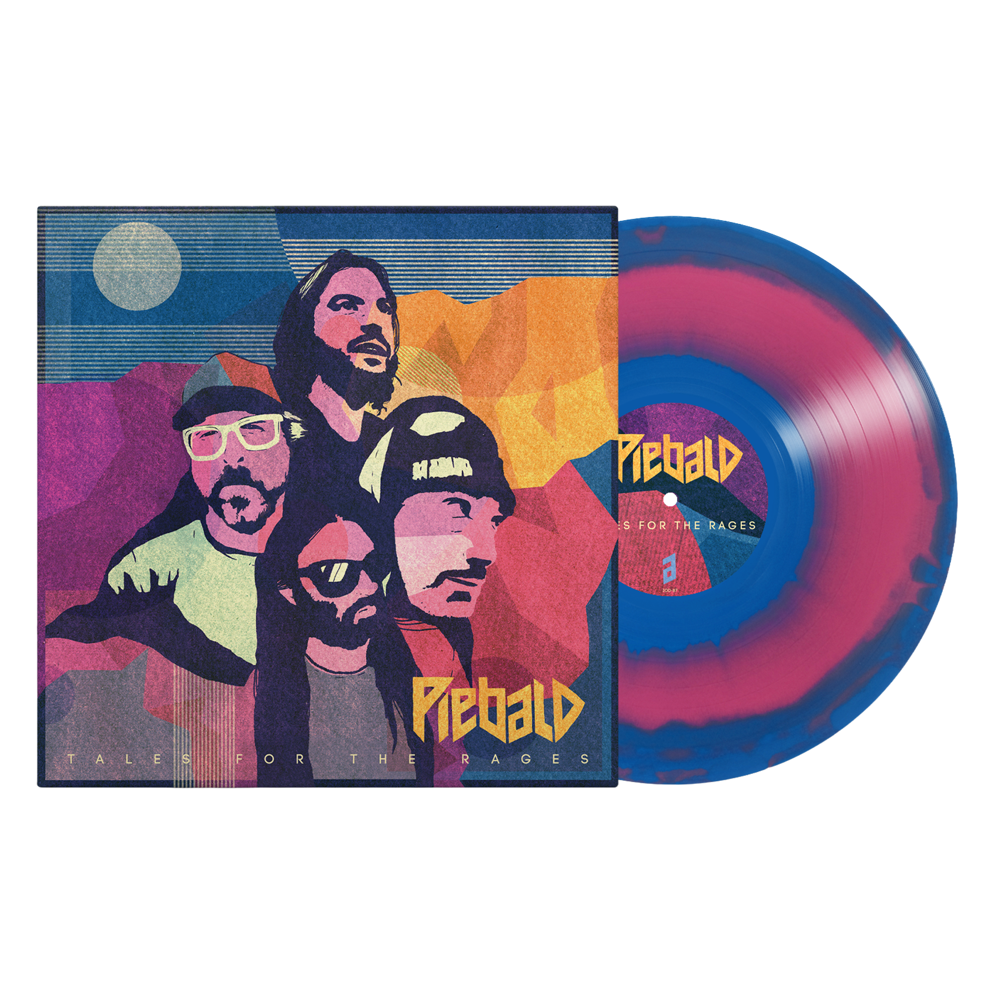 激レア　カラーマーブル盤　State Craft ToCelebrate〜　LP PIEBALD 'TALES FOR THE RAGES' LP (Exclusive – Limited to 200, Hot Pink