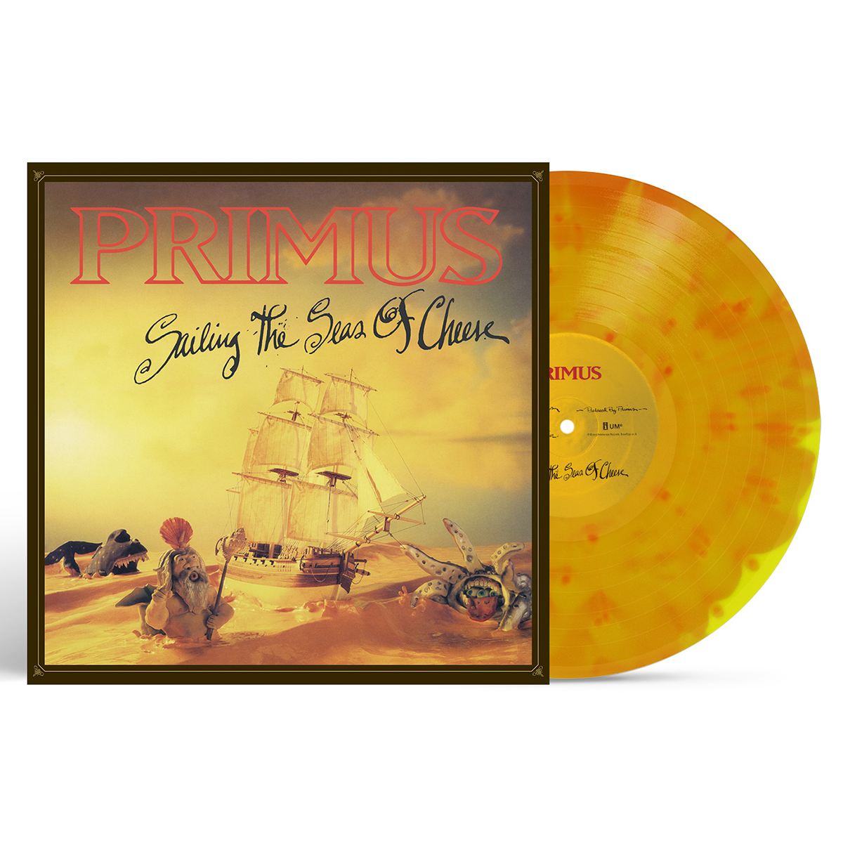 PRIMUS ‘SAILING THE SEAS OF CHEESE’ LP (Limited Edition – Cheese Melt Vinyl)