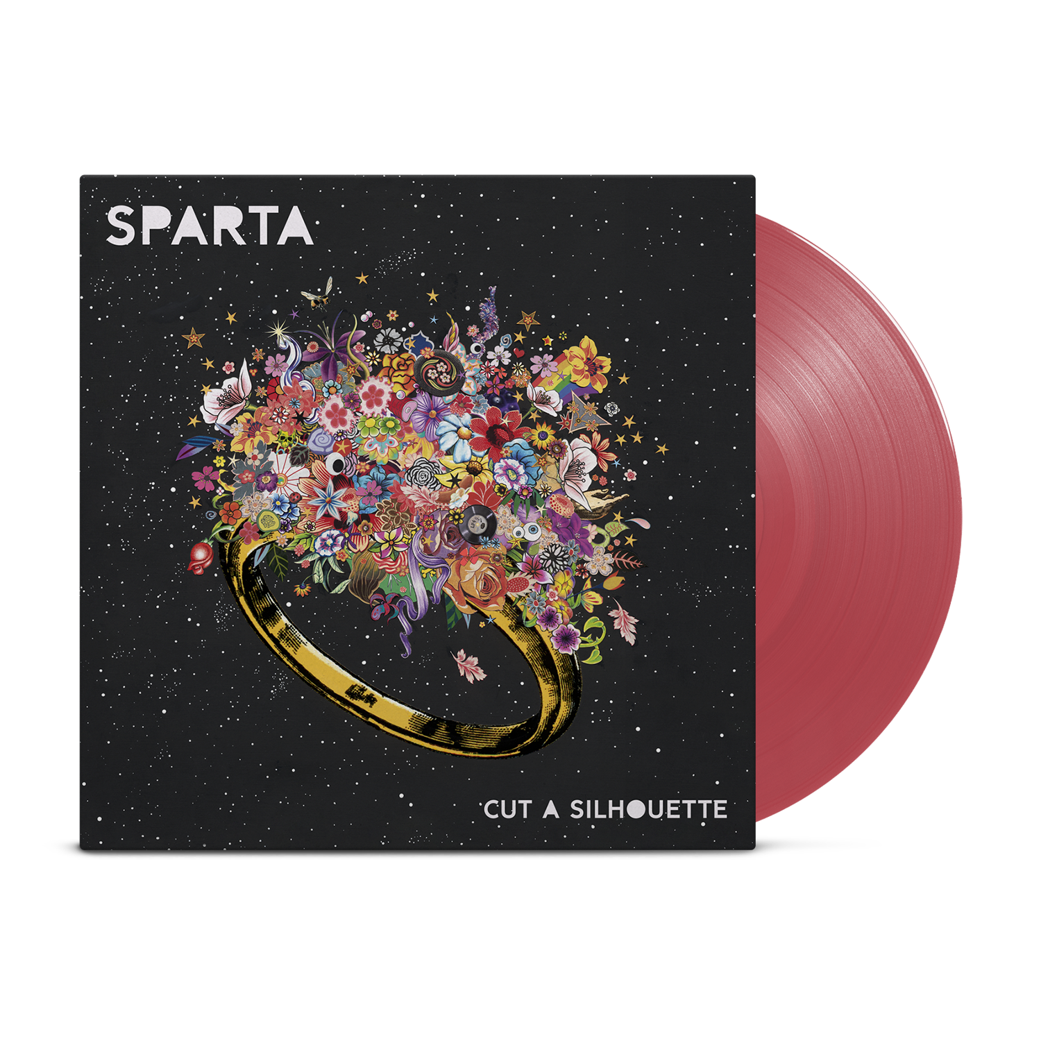 SPARTA ‘CUT A SILHOUETTE’ LP (Spanish Heart Vinyl)