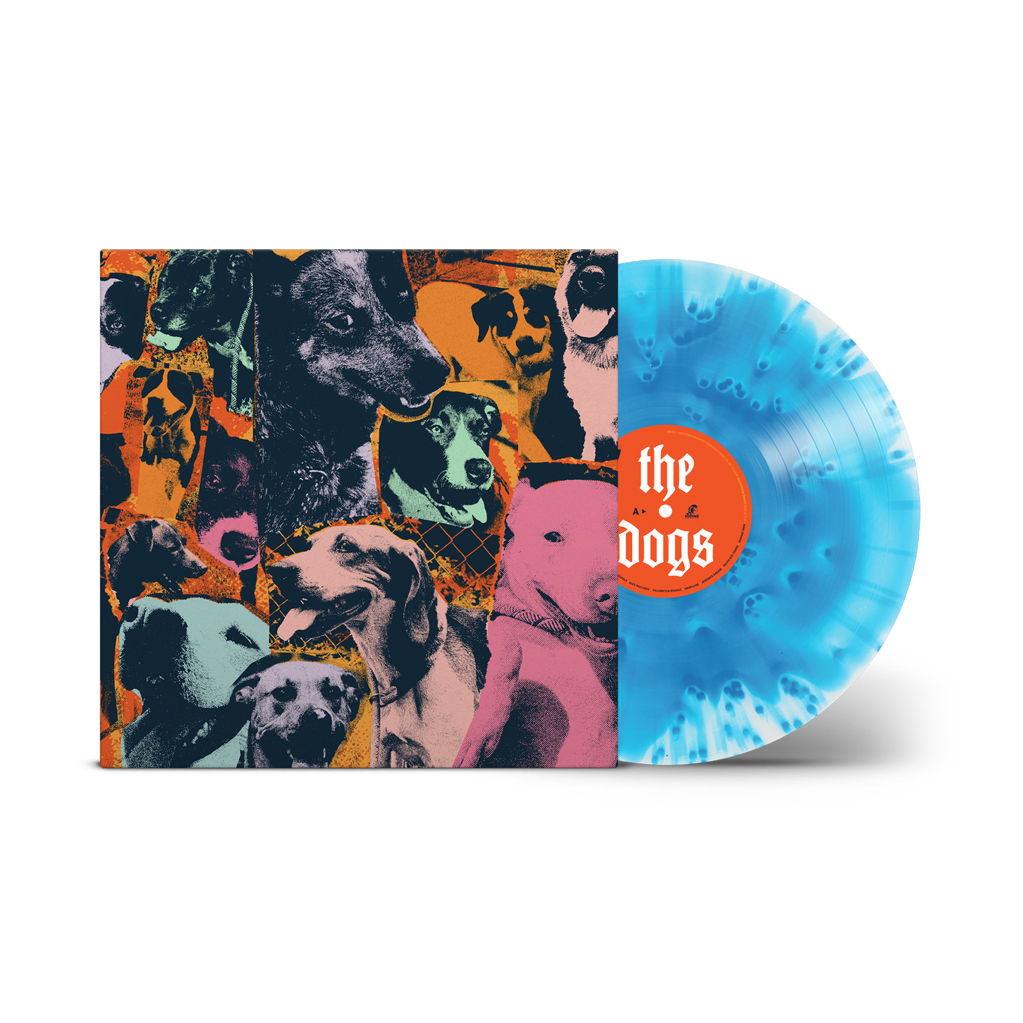 VARIOUS ARTISTS ‘THE DOGS OF HOPE’ LP (Limited Edition – Only 100 Made, Cloudy Blue Splatter Vinyl)