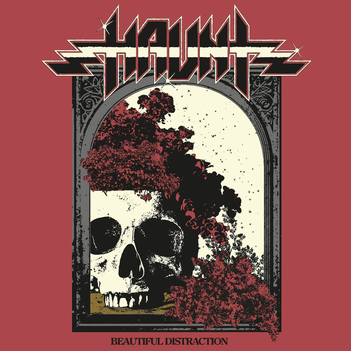 HAUNT 'BEAUTIFUL DISTRACTION' LP (Clear Vinyl w/ Black & Red Splatter Vinyl)