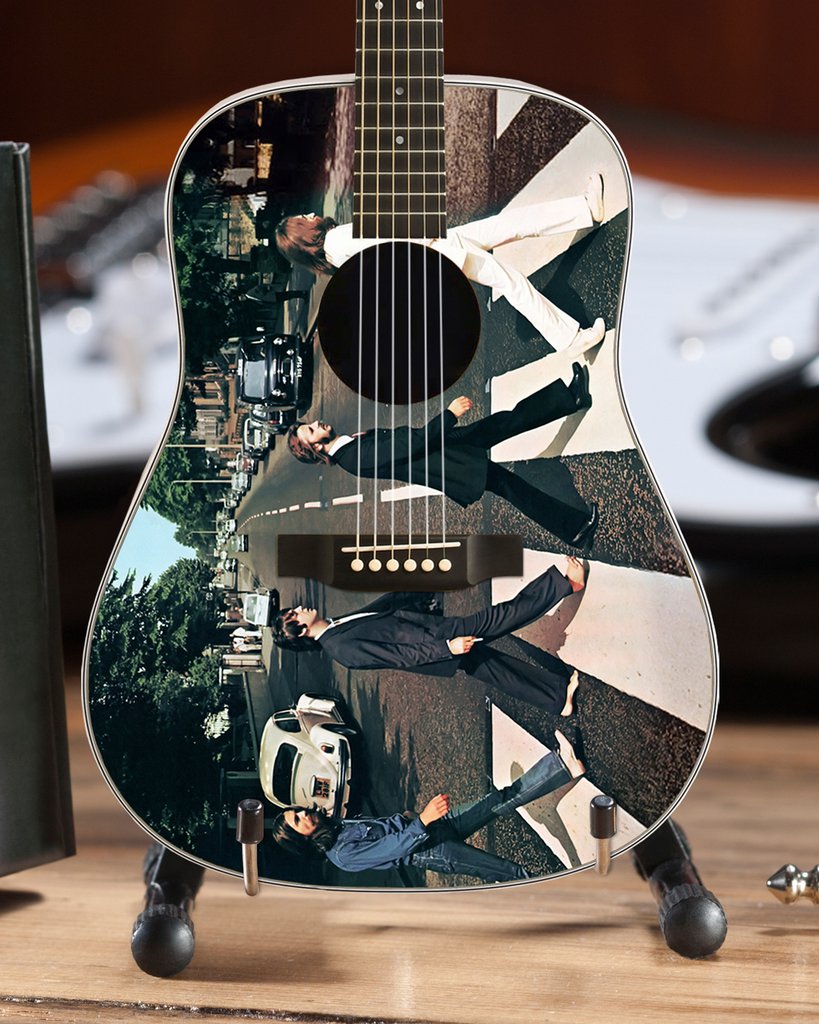 THE BEATLES - ABBEY ROAD MINI GUITAR
